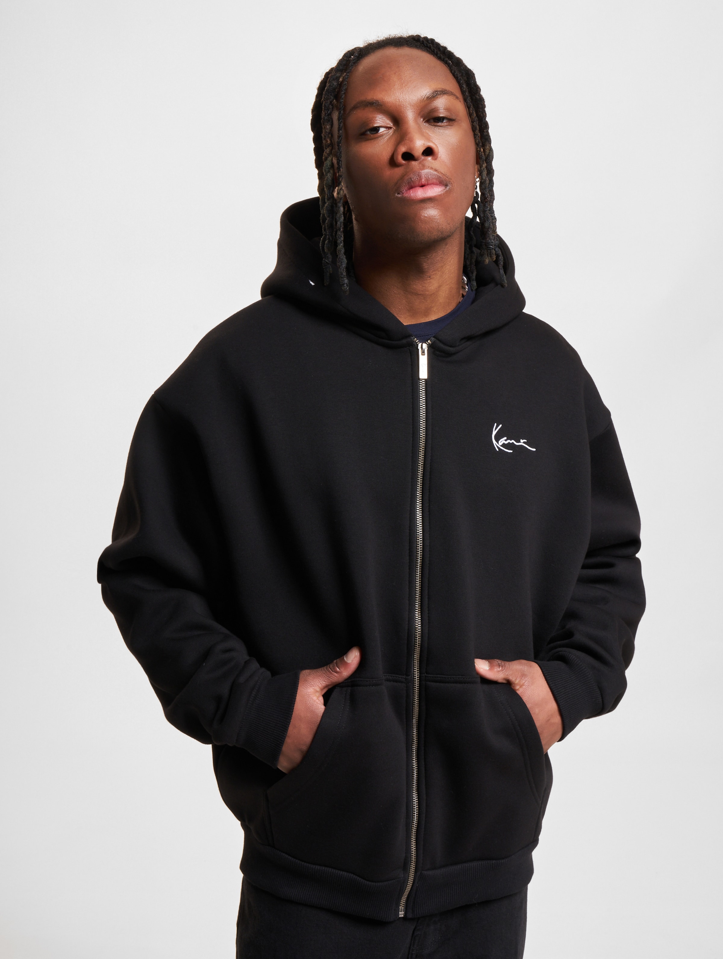 Karl Kani Chest Signature Essential Zip Hoodie