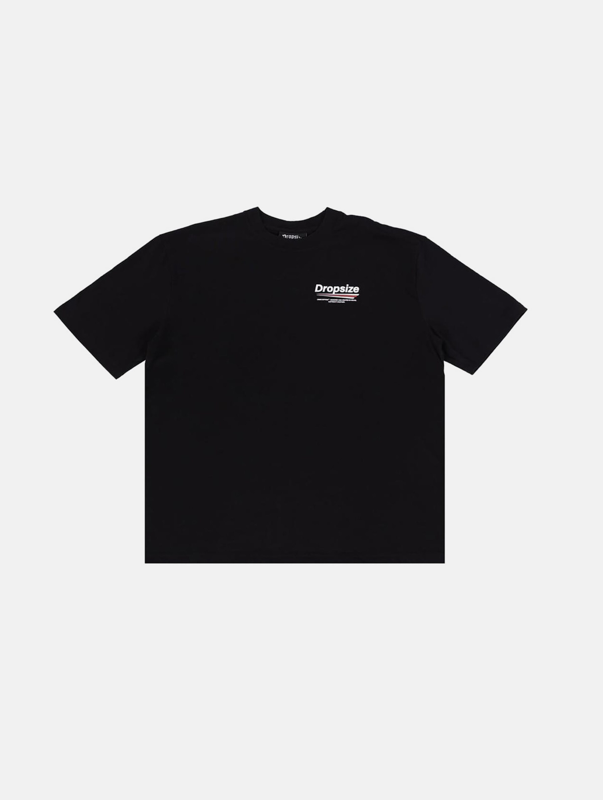Dropsize HEAVY OVERSIZE THREE LINES T-SHIRT