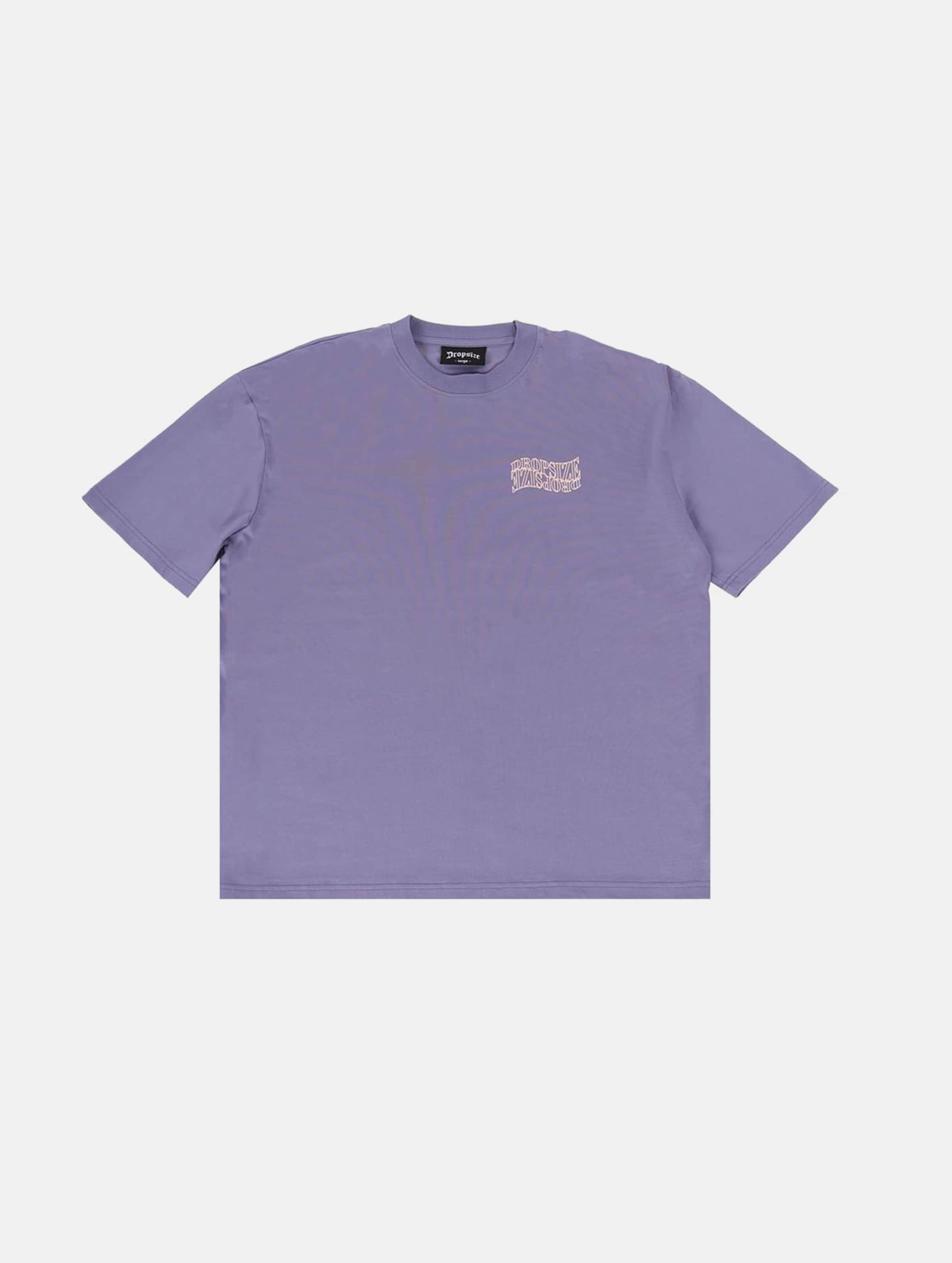 Dropsize HEAVY OVERSIZE MIRRORED LOGO T-SHIRT