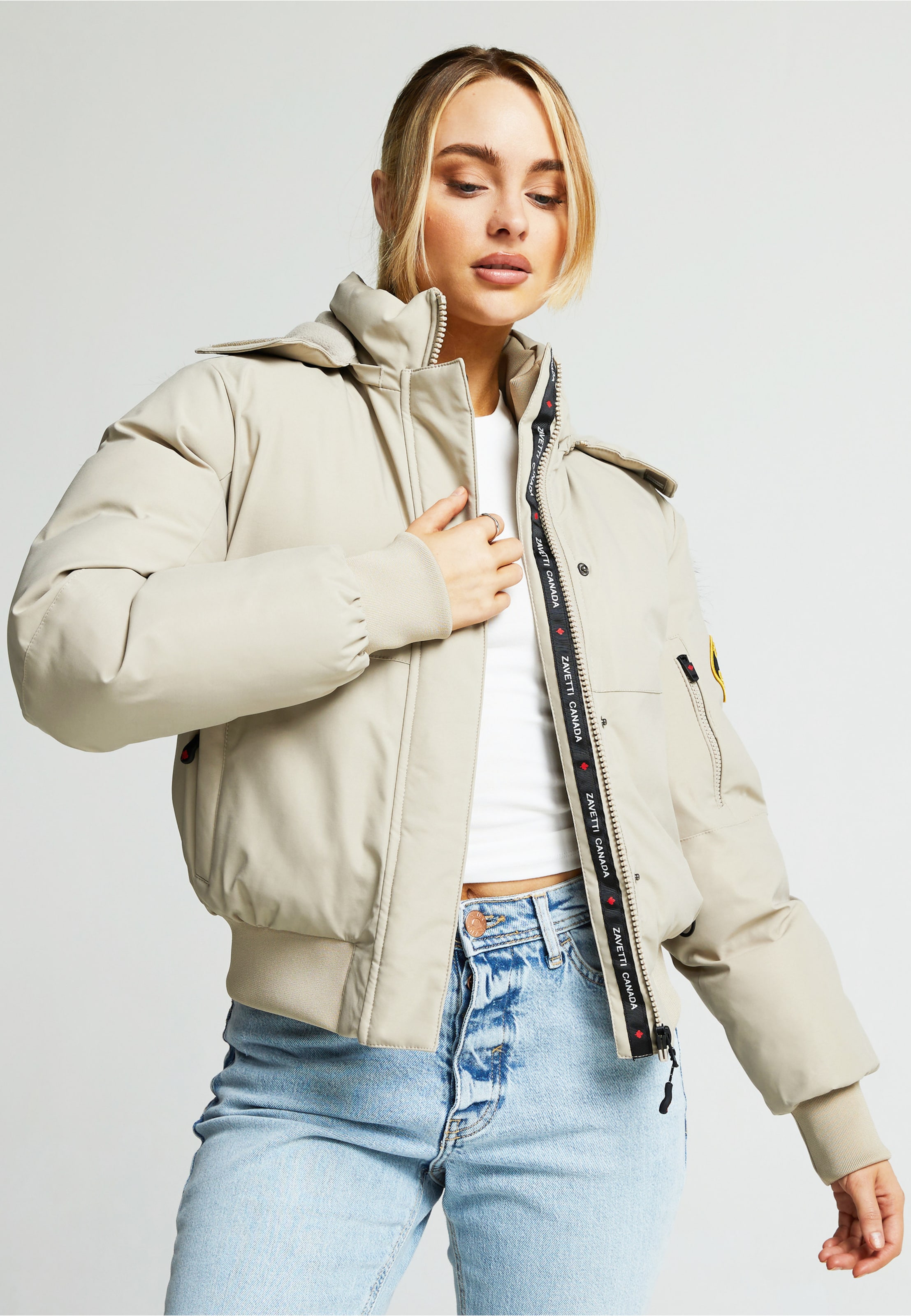 Zavetti Canada W OLIVIA BOMBER JACKET