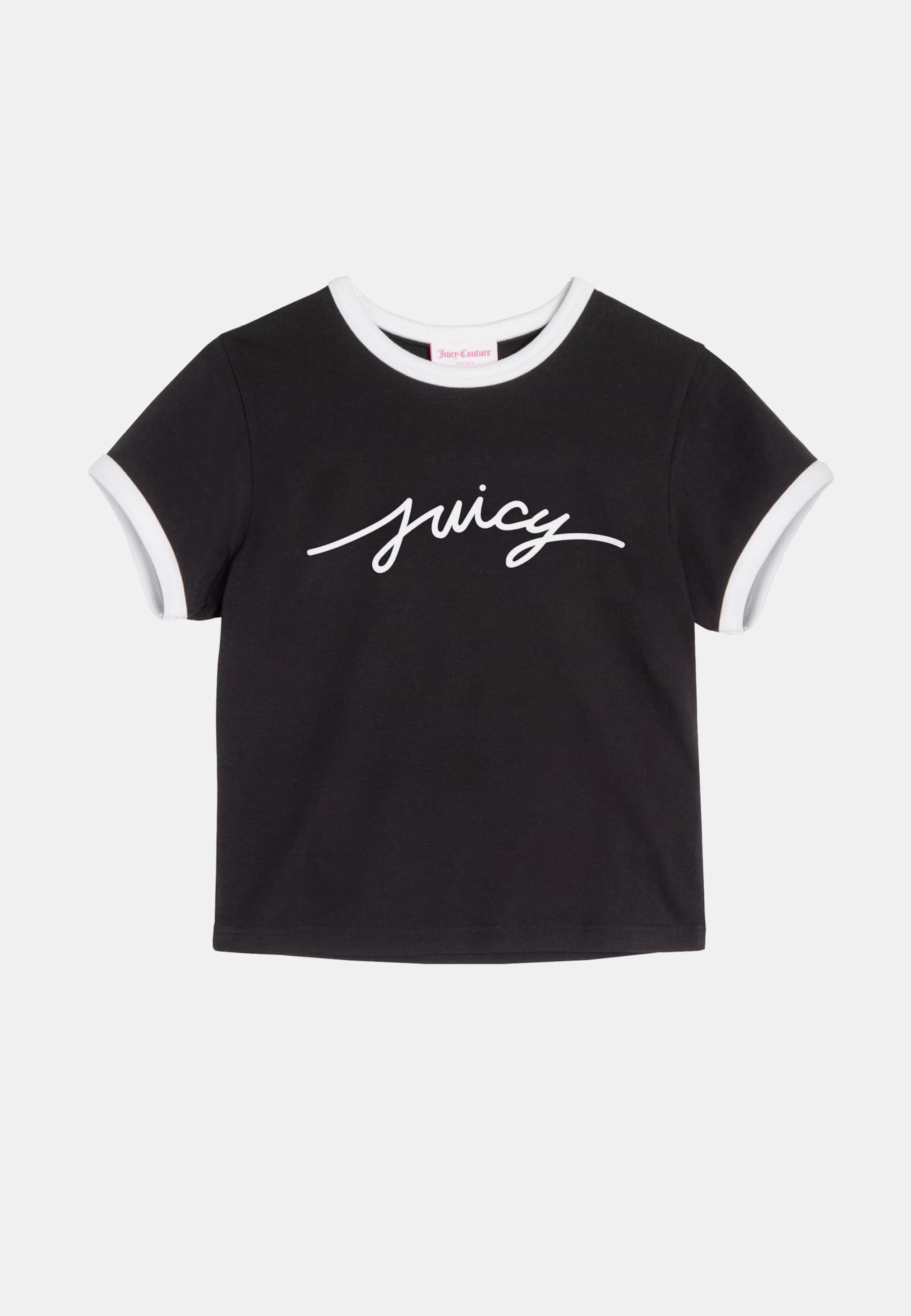 Juicy Couture SCRIPT JUICY RINGER T-SHIRT