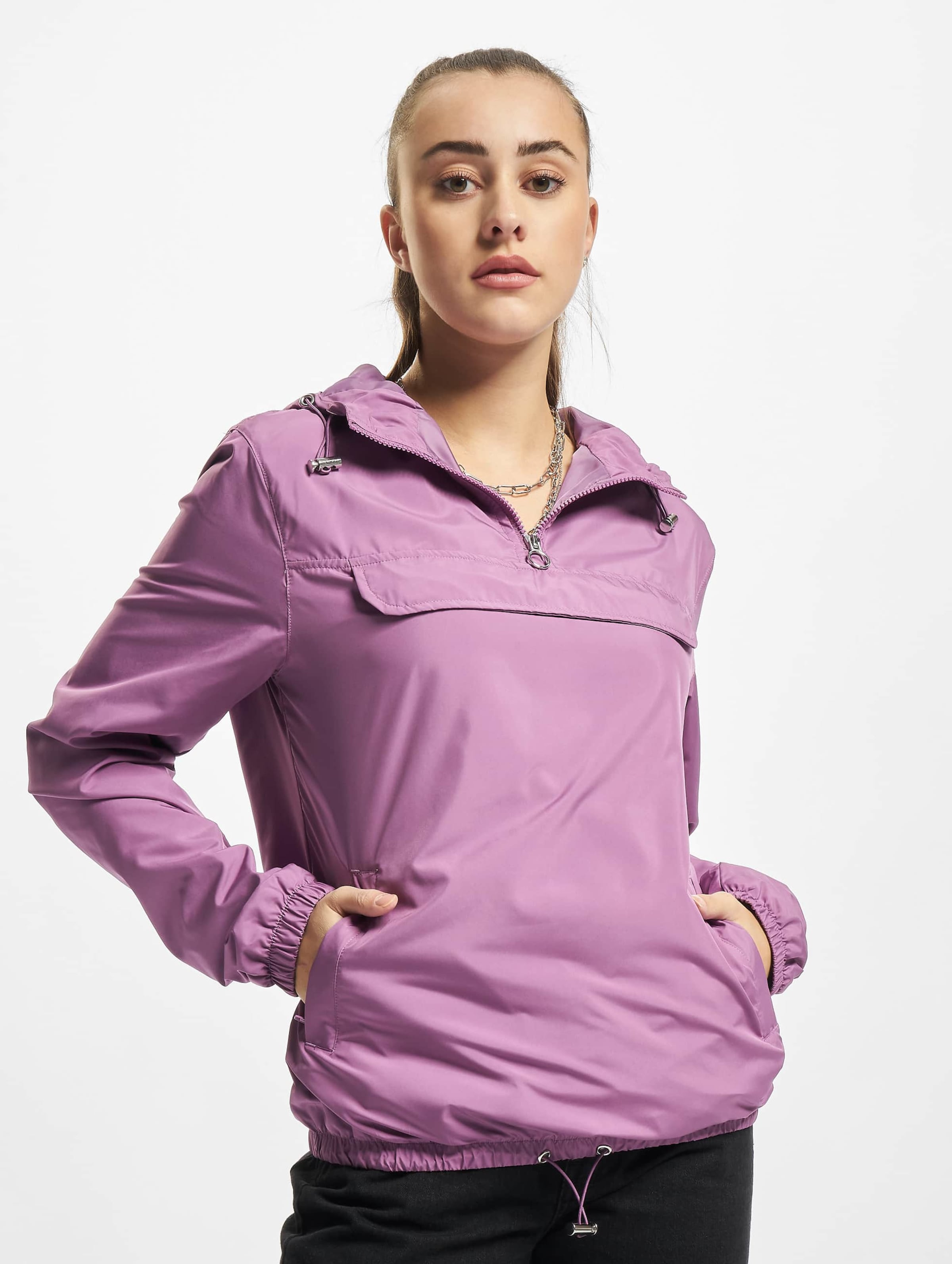 Urban Classics Ladies Basic Pull Over Jacket
