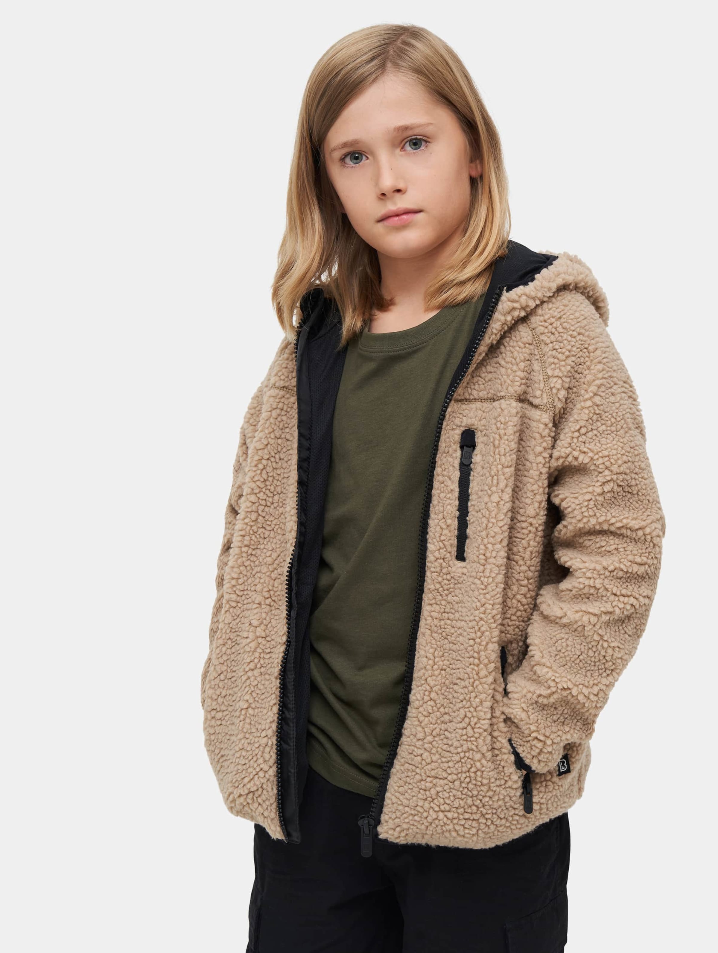 Brandit Kids Teddyfleecejacket Hood