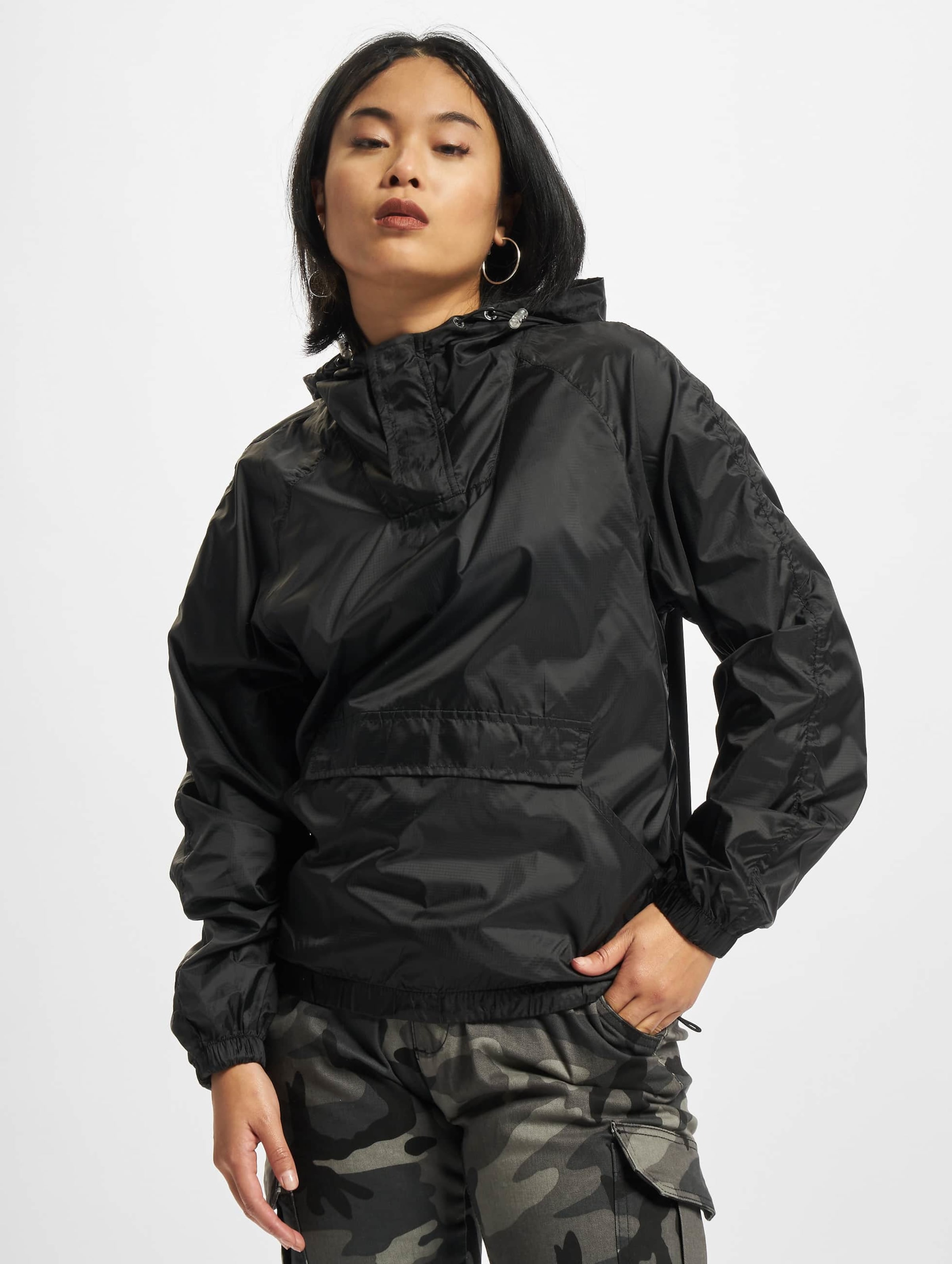 Urban Classics Ladies Transparent Light Pull Over Jacket