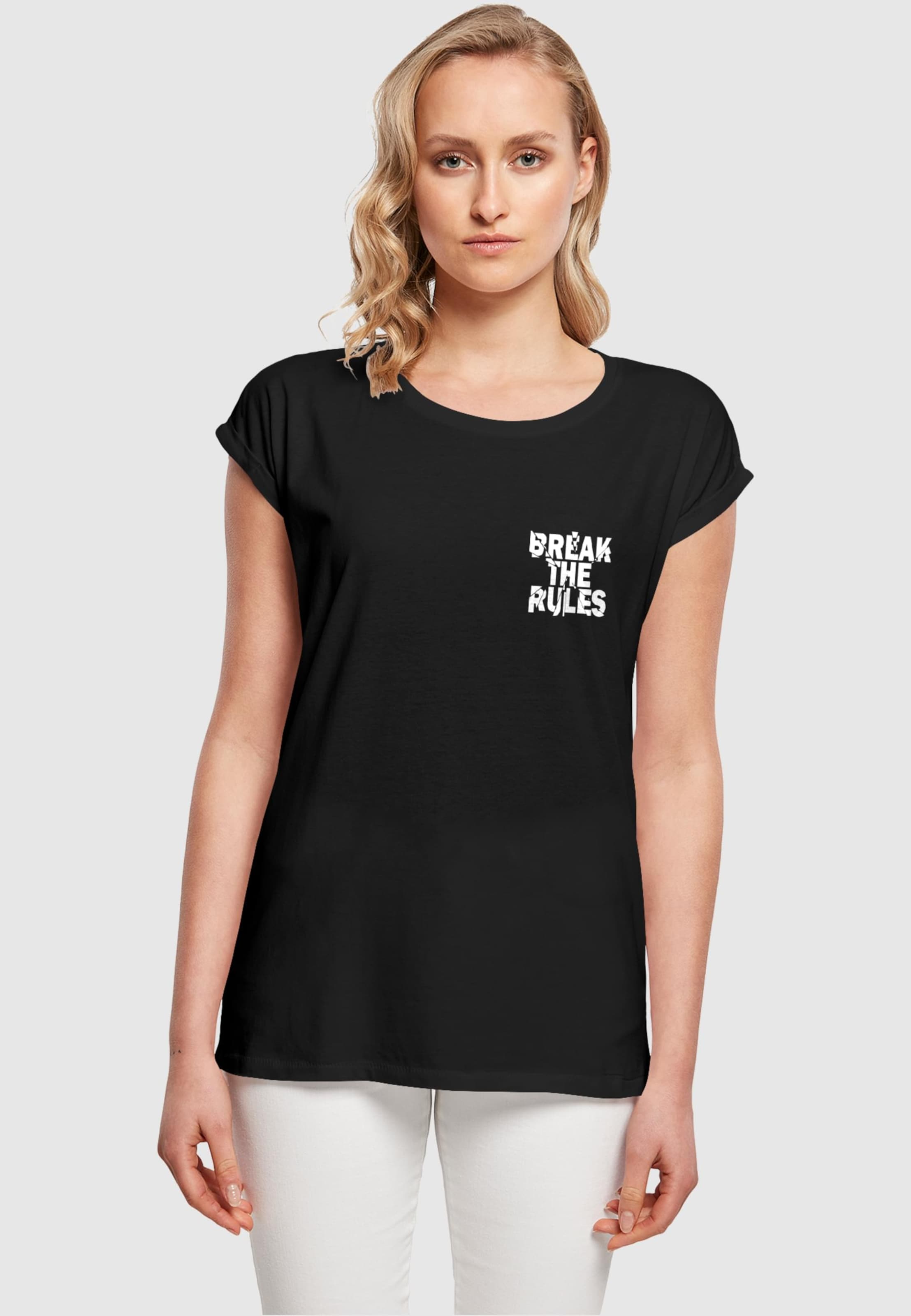 Merchcode Ladies Break The Rules 2 T-Shirt