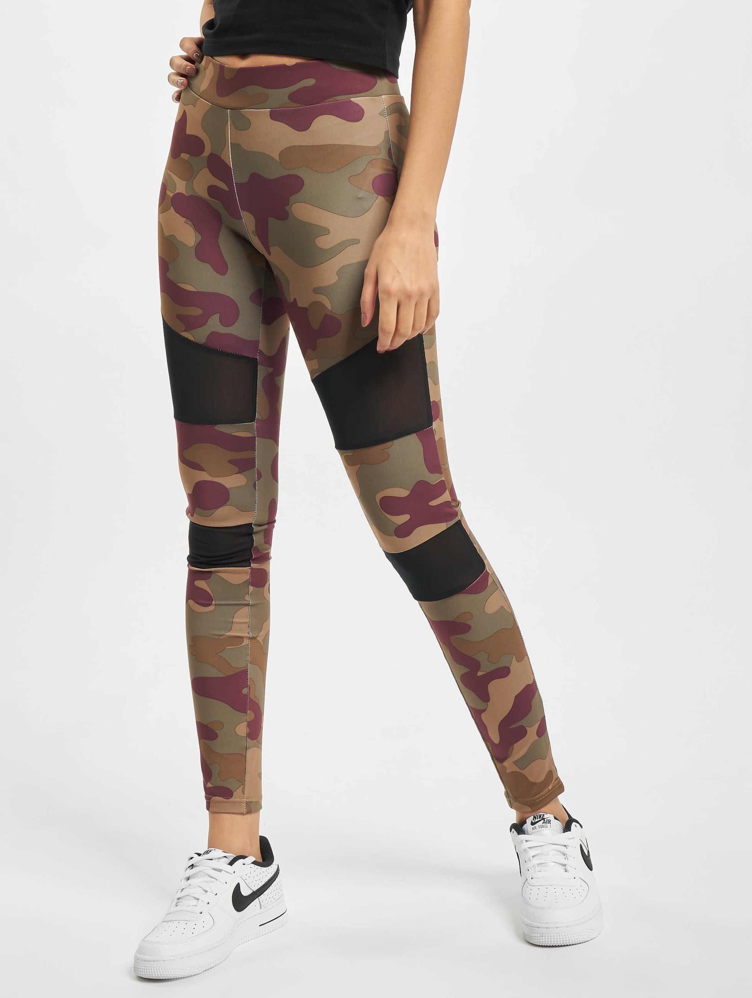 Urban Classics Ladies Camo Tech Mesh Leggings