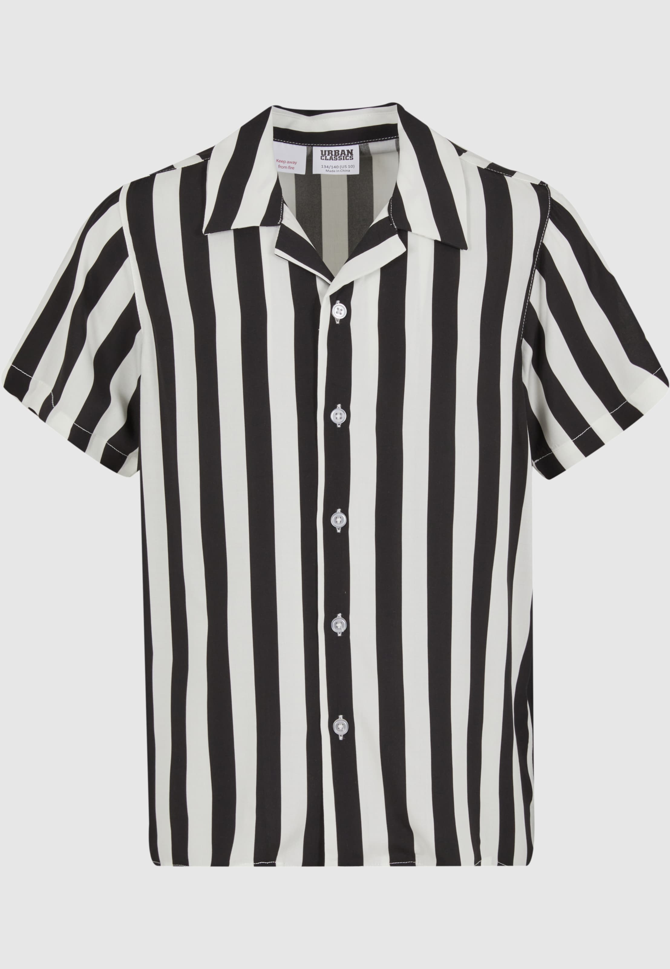 Urban Classics Boys Viscose AOP Resort Shirt