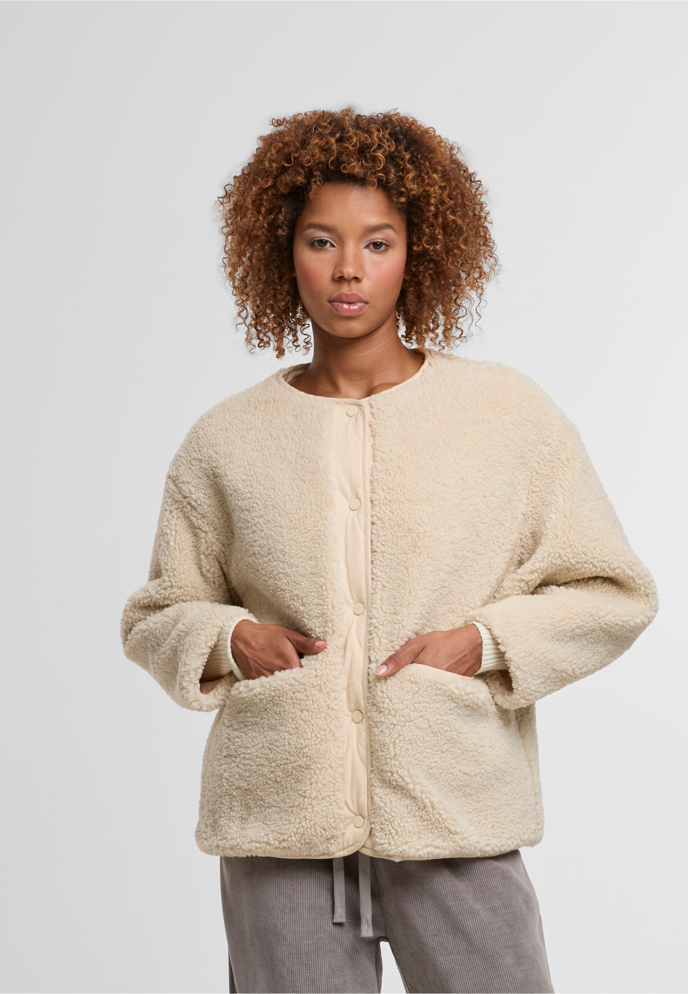 Estelou Revirsable teddy jacket