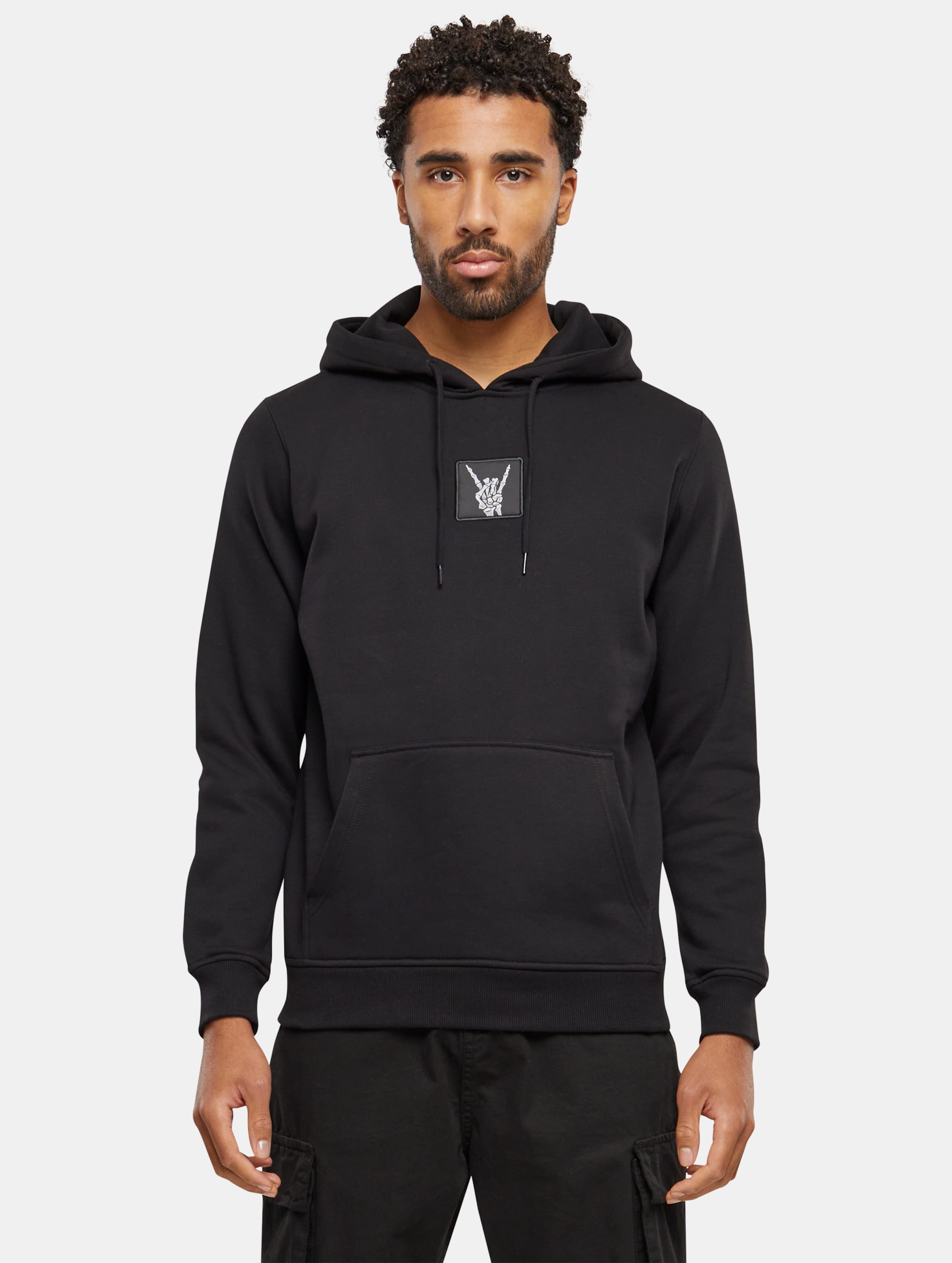 Mister Tee Skelett Patch Hoodie