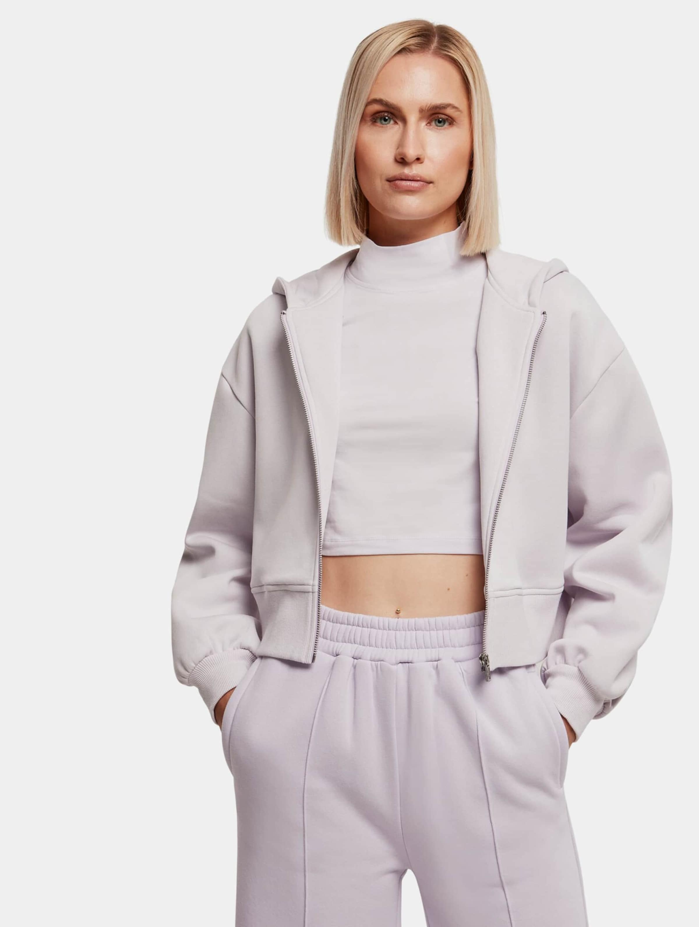 Urban Classics Ladies Short Oversized Zip Jacket