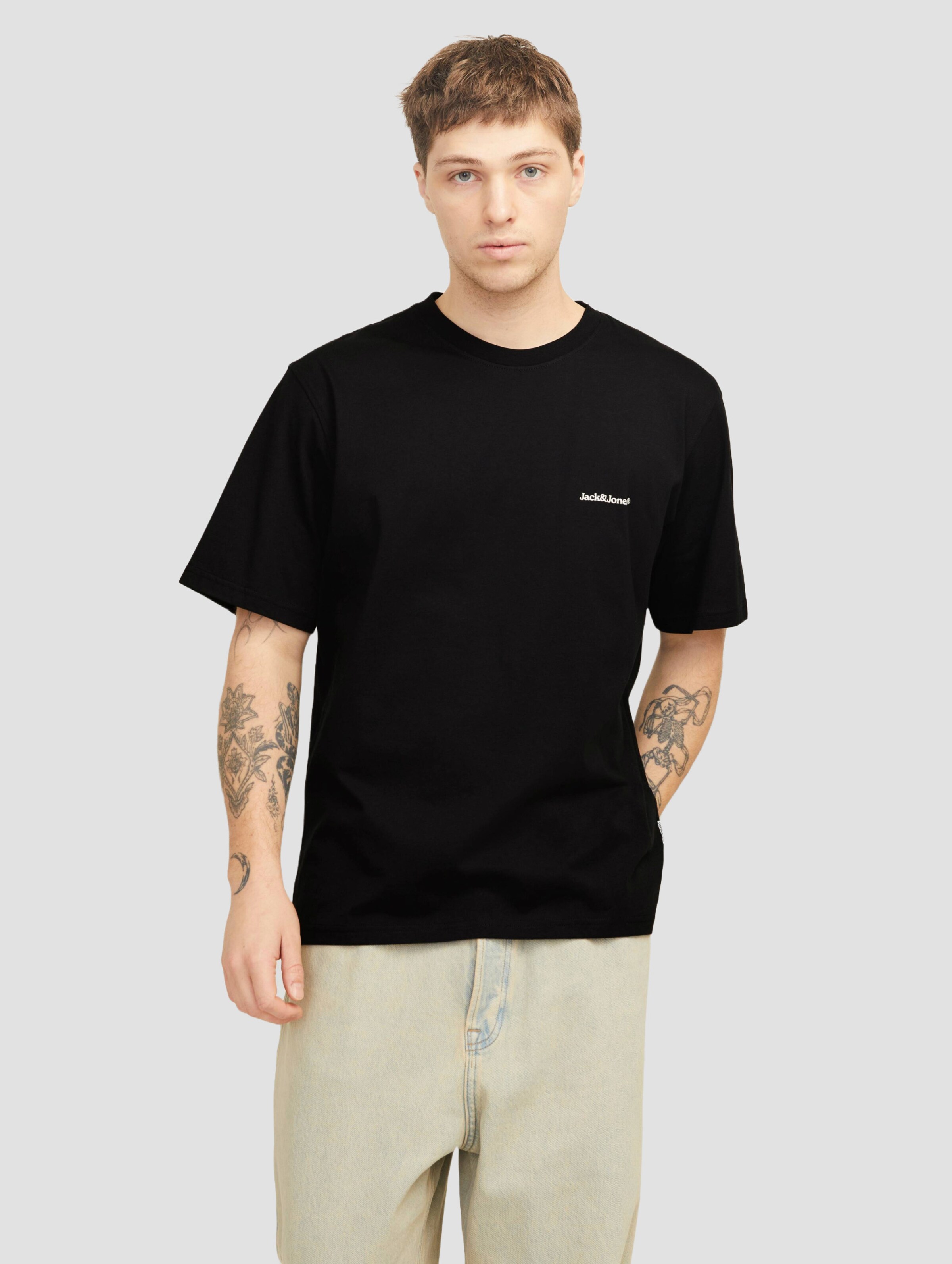 Jack & Jones Split Back T-Shirt Ln