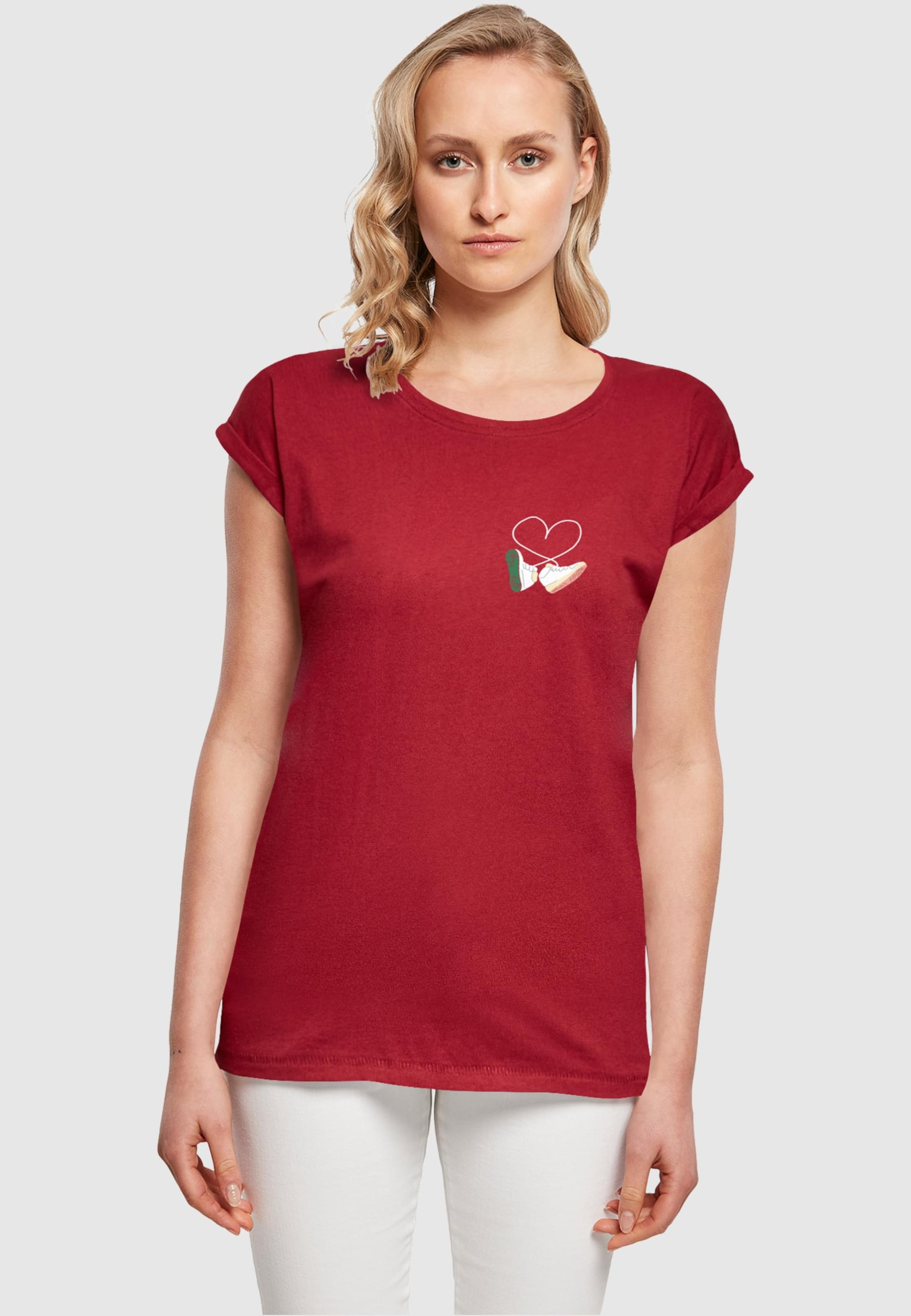 Mister Tee Ladies Kicks Love Extended Shoulder