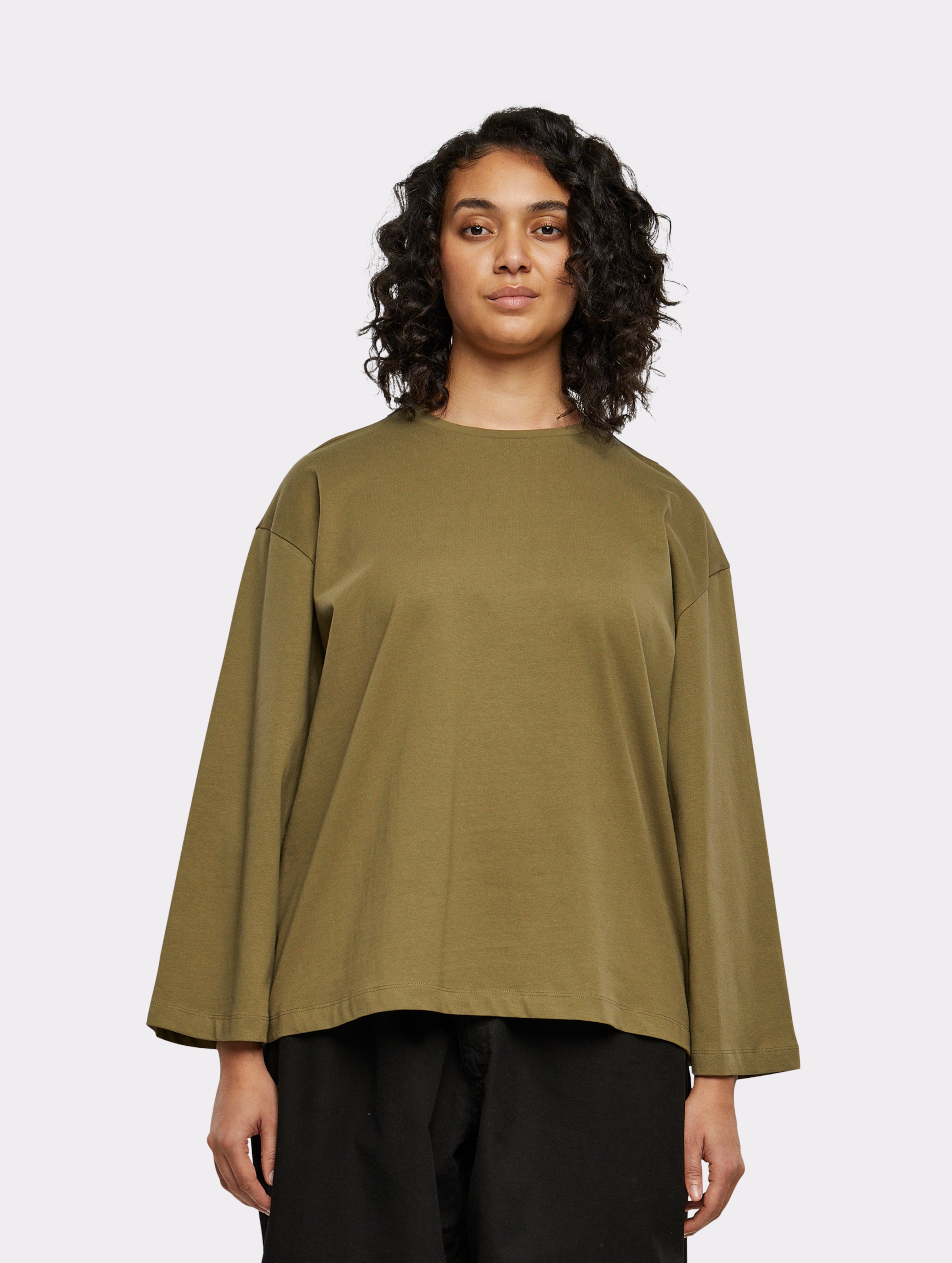 Urban Classics Ladies Organic Oversized Longsleeve
