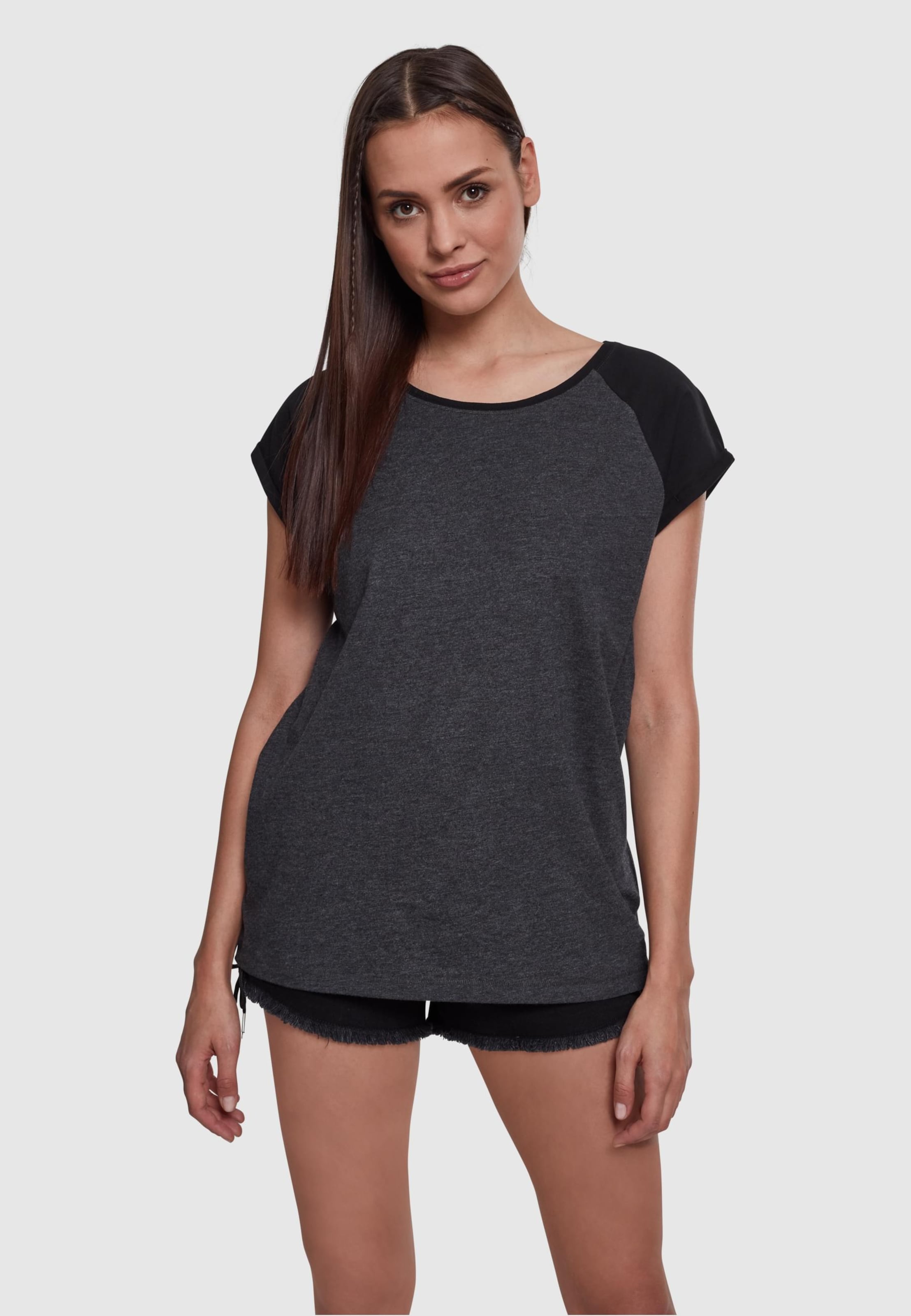 Urban Classics Ladies Contrast Raglan Tee