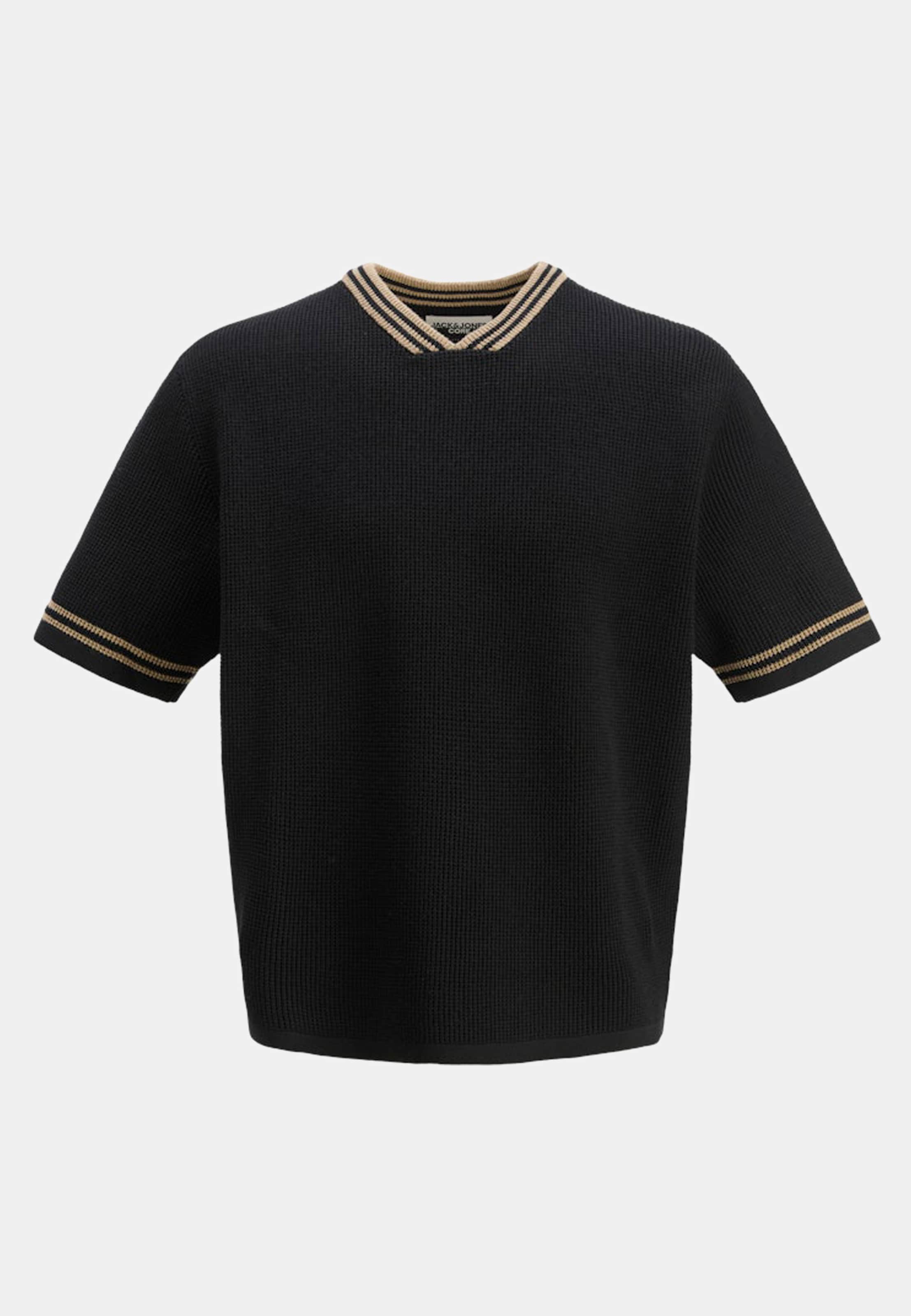 Jack & Jones JCOHORIZON KNIT SS V-NECK
