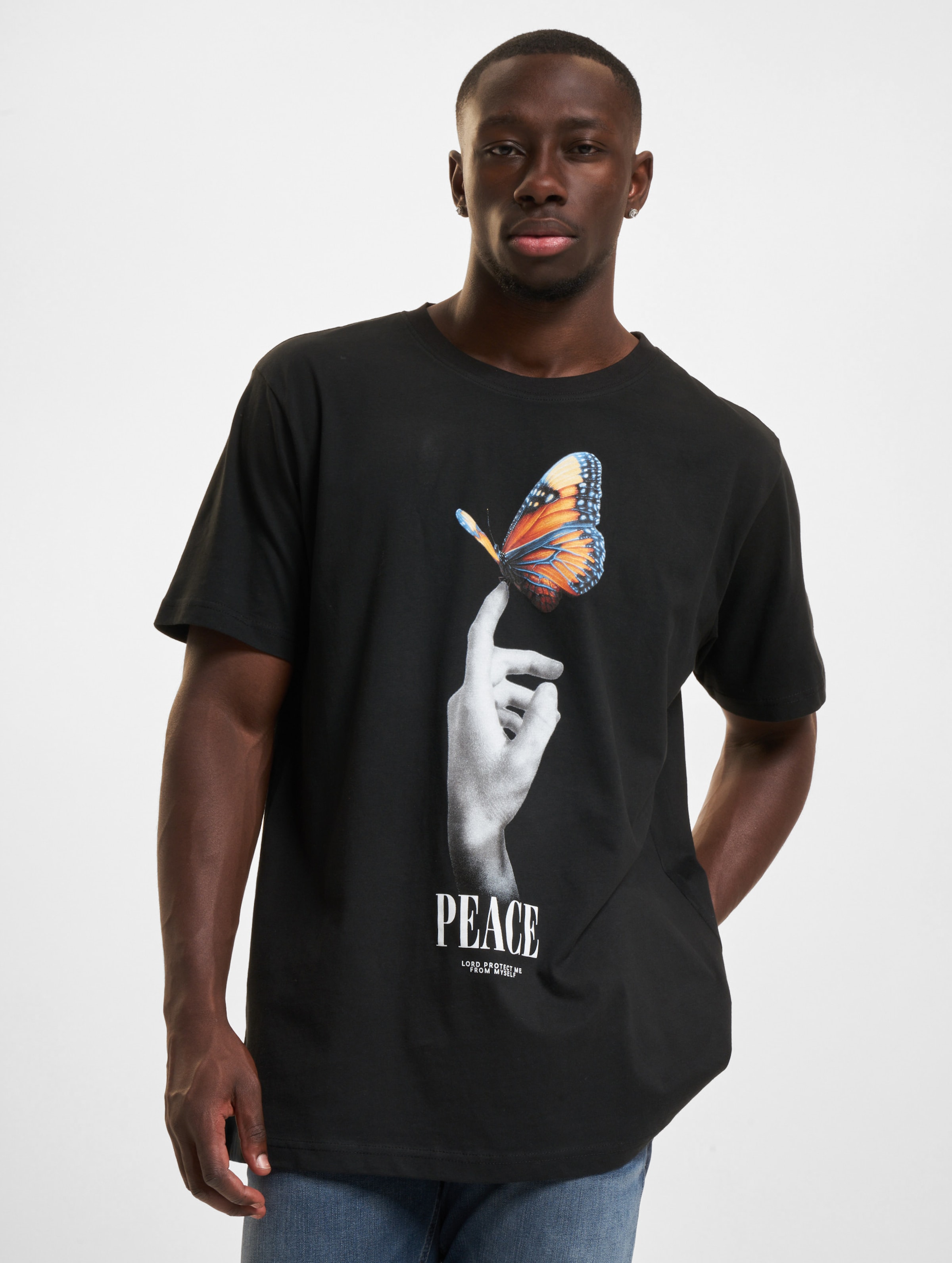 Mister Tee Peace Butterfly T-Shirt