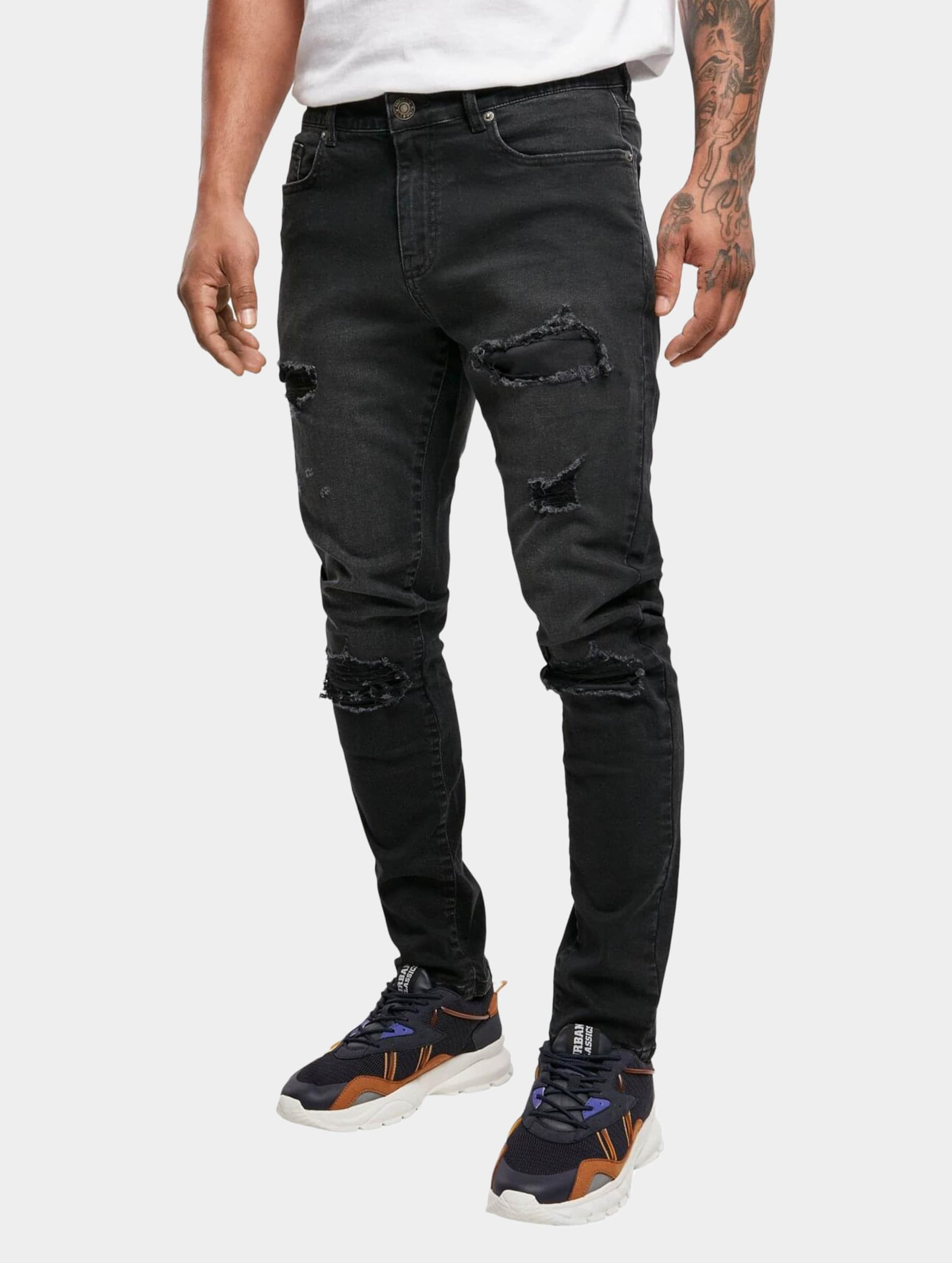 Urban Classics Heavy Destroyed Slim Fit Jeans