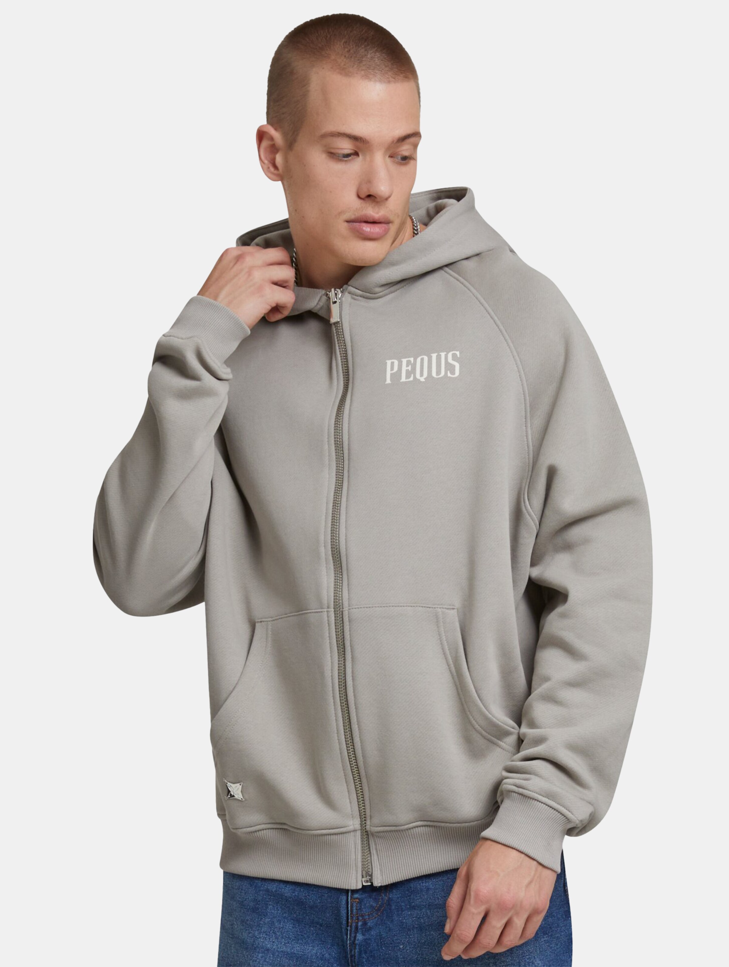 PEQUS Mykonos Graphic Zip Hoodie