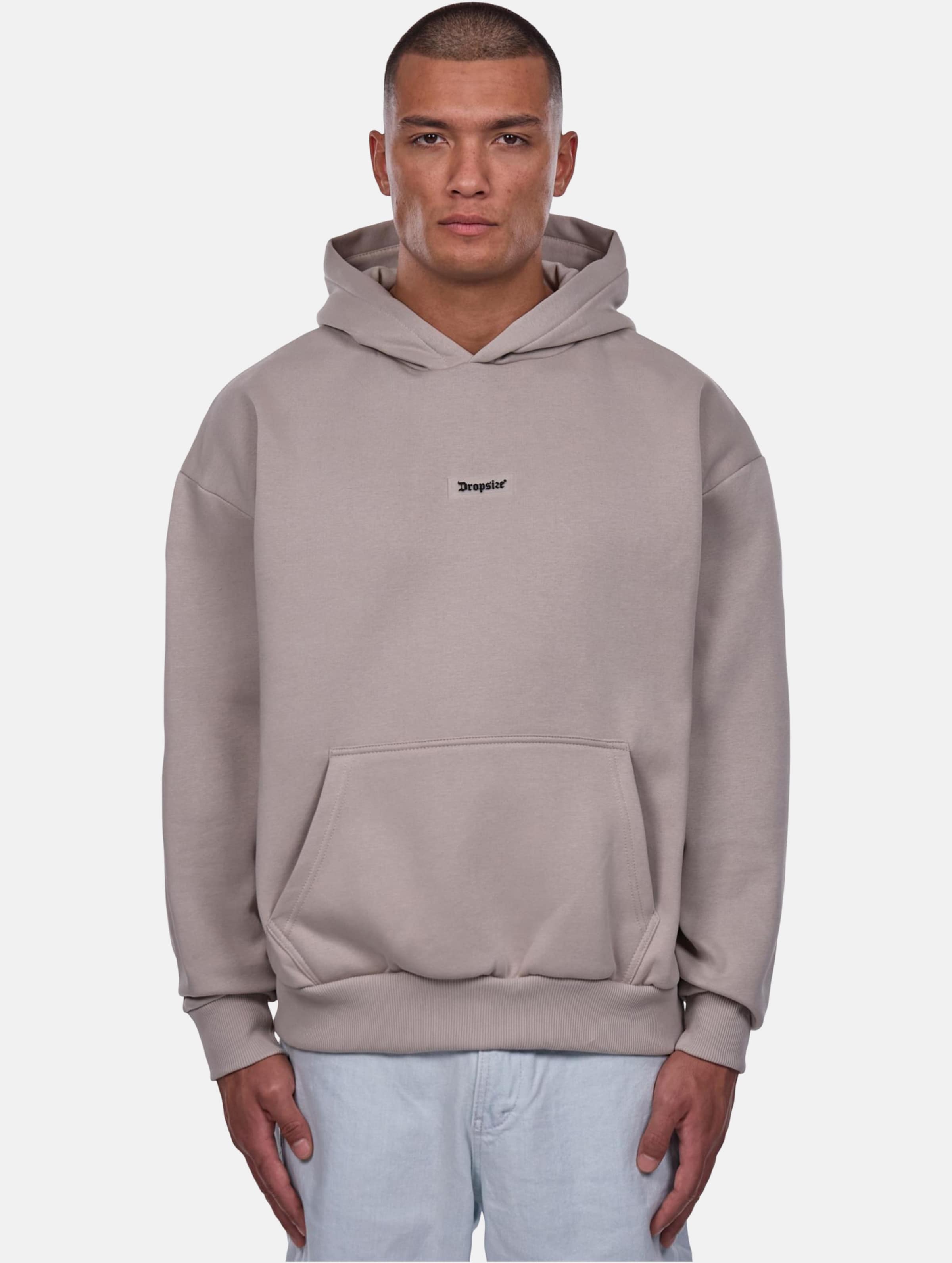 Dropsize HEAVY OVERSIZE MIDDLE RUBBER PATCH HOODIE