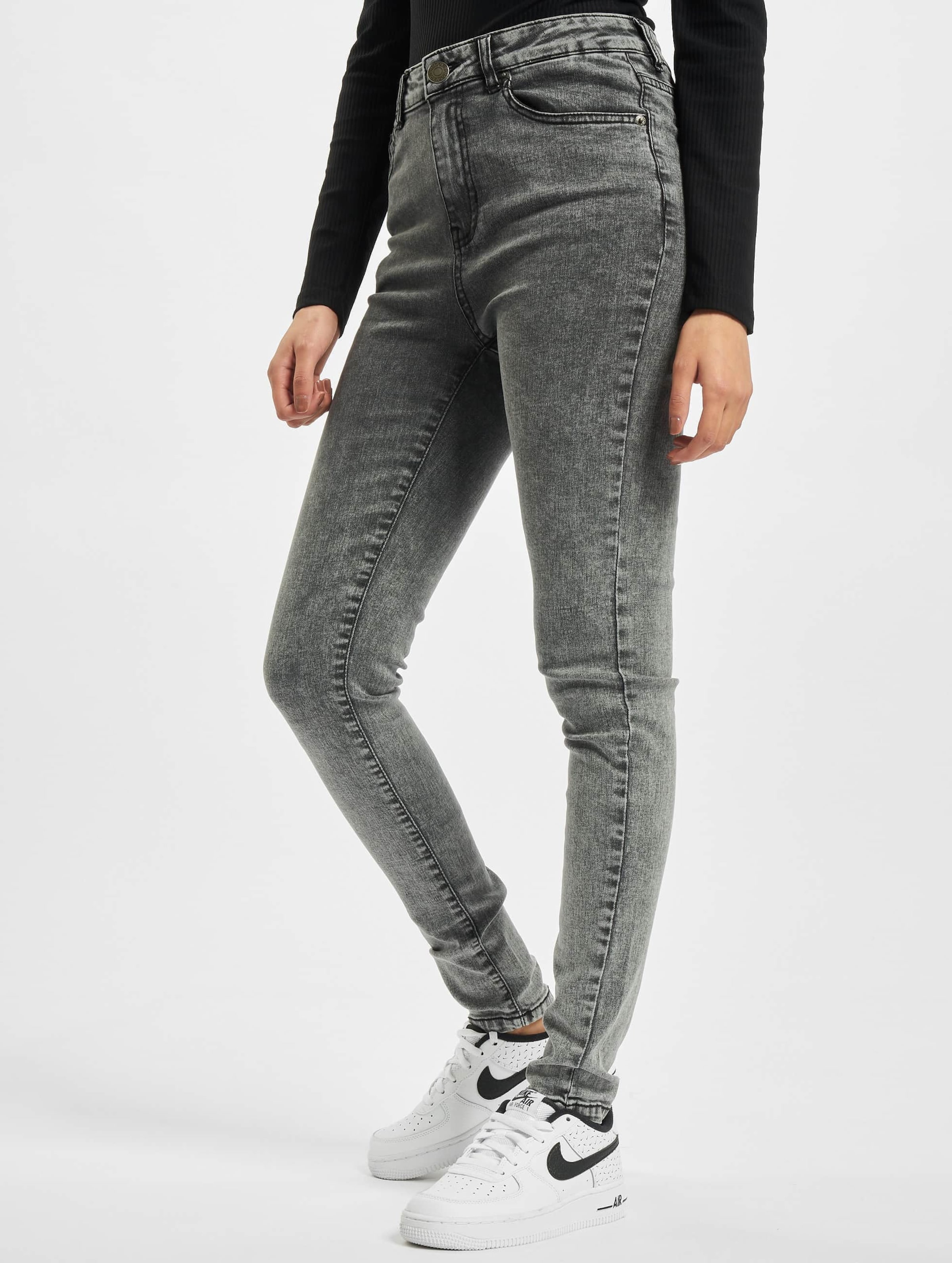 Urban Classics Ladies High Waist Skinny Jeans