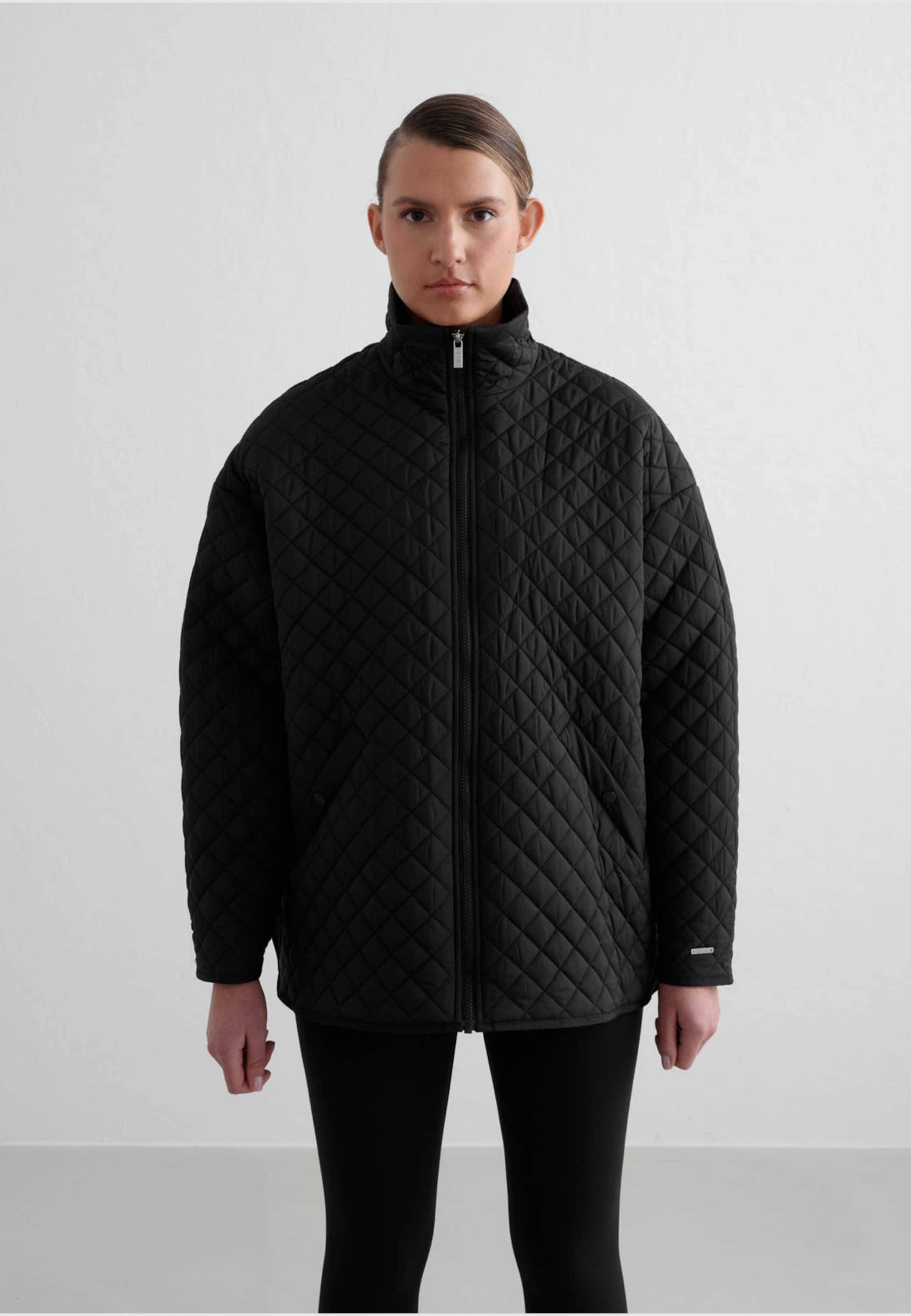 aimn Oversized Quilted Jacket