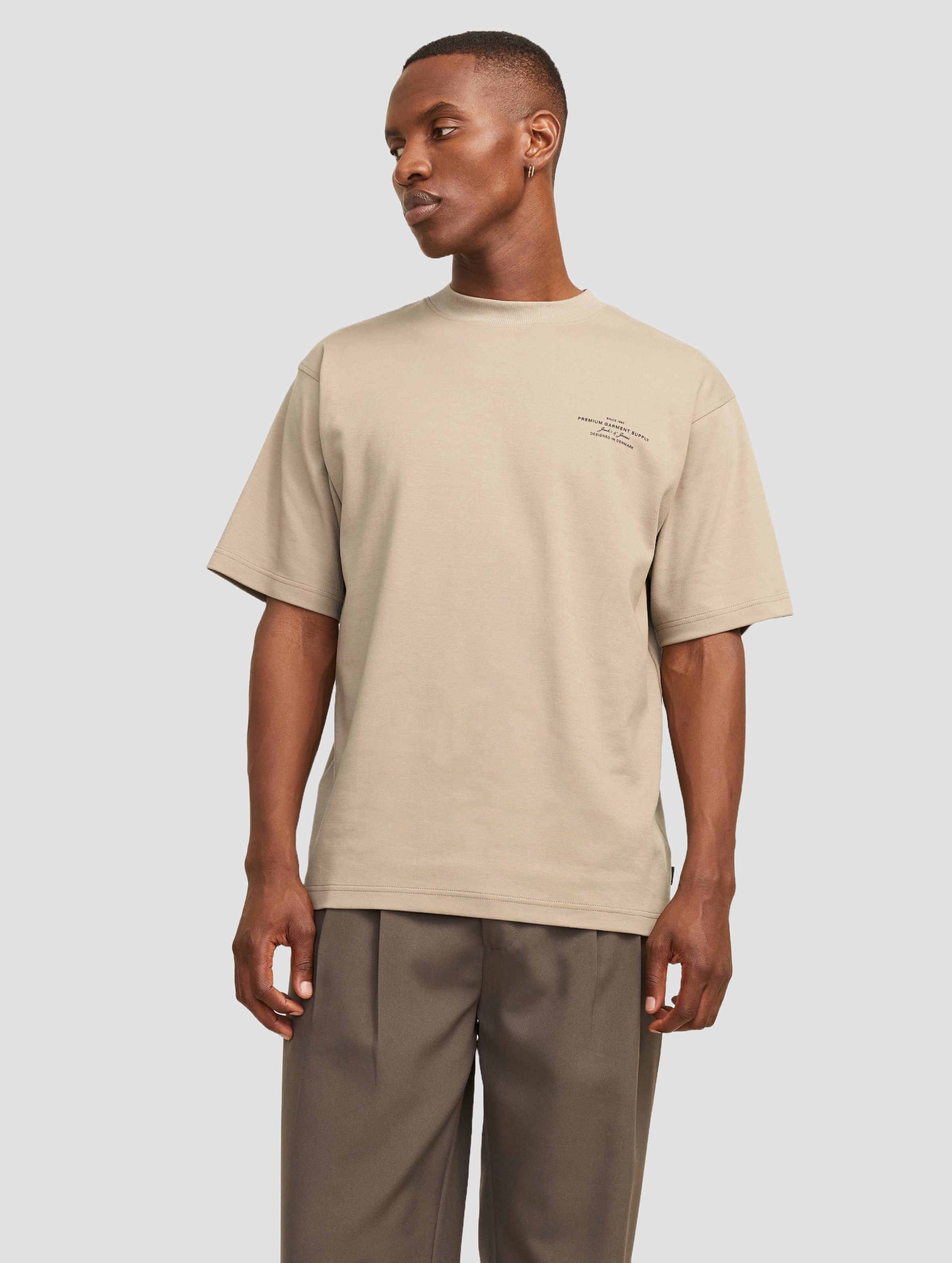 Jack & Jones Chad Branding Crew Neck T-Shirt