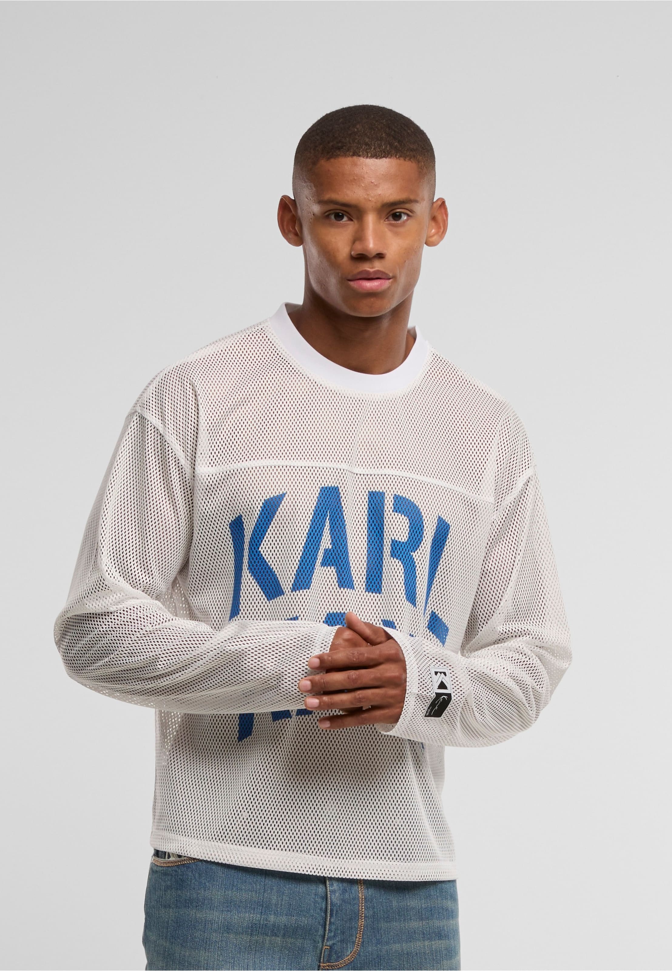 Karl Kani Stencil Mesh Boxy Longsleeve