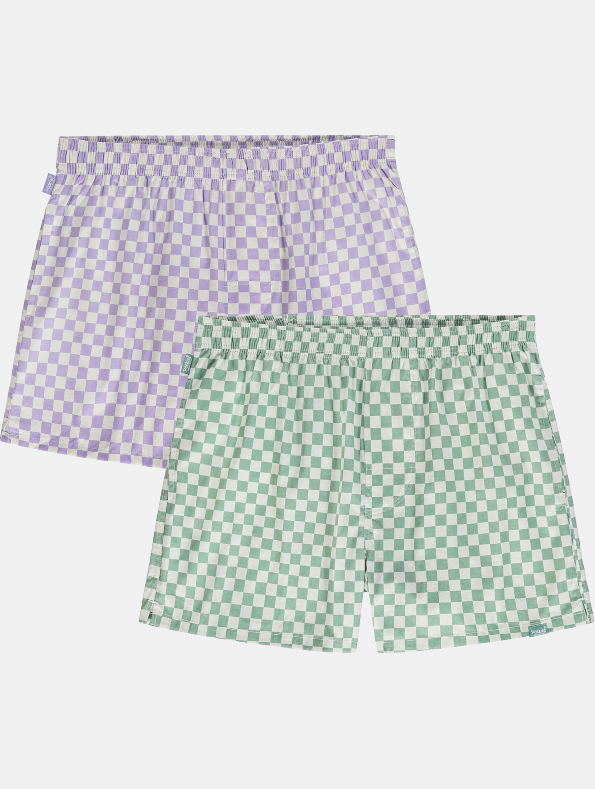 Pockies 2-Pack - Checkers Boxers