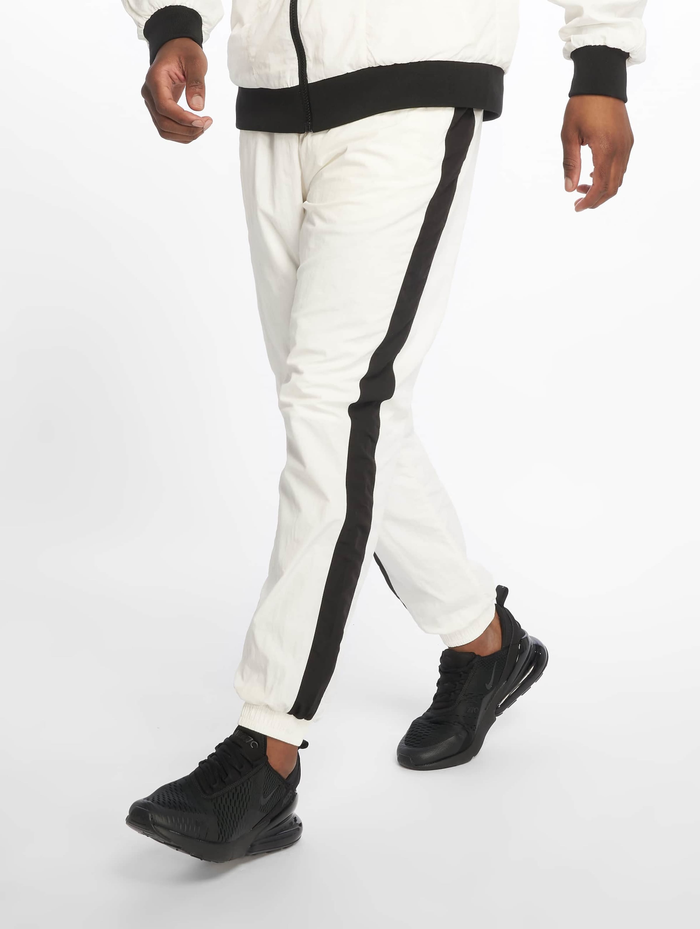 Urban Classics Side Striped Crinkle Track Pants