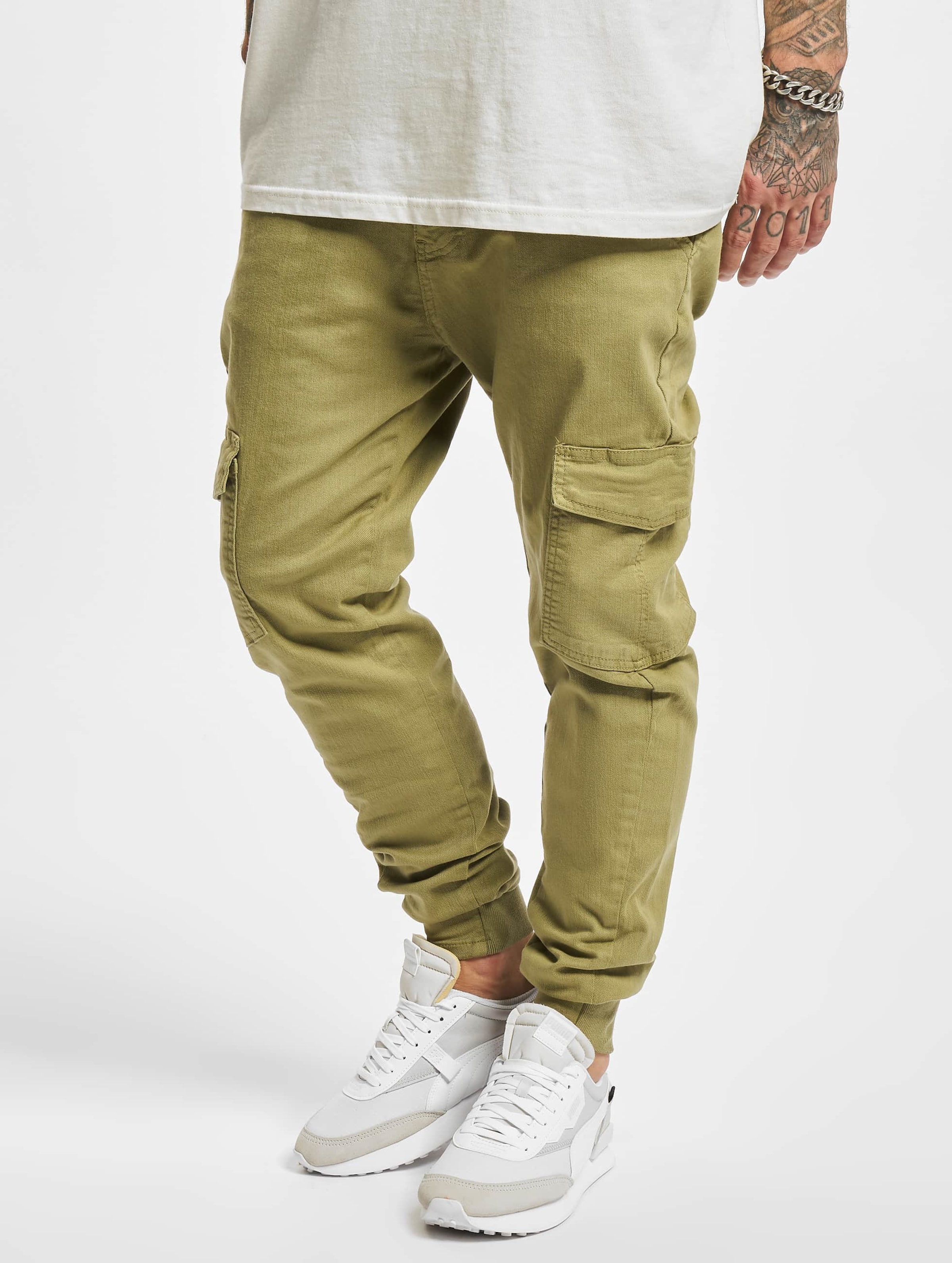 2Y Premium Basic Skinny Fit Cargo Jeans