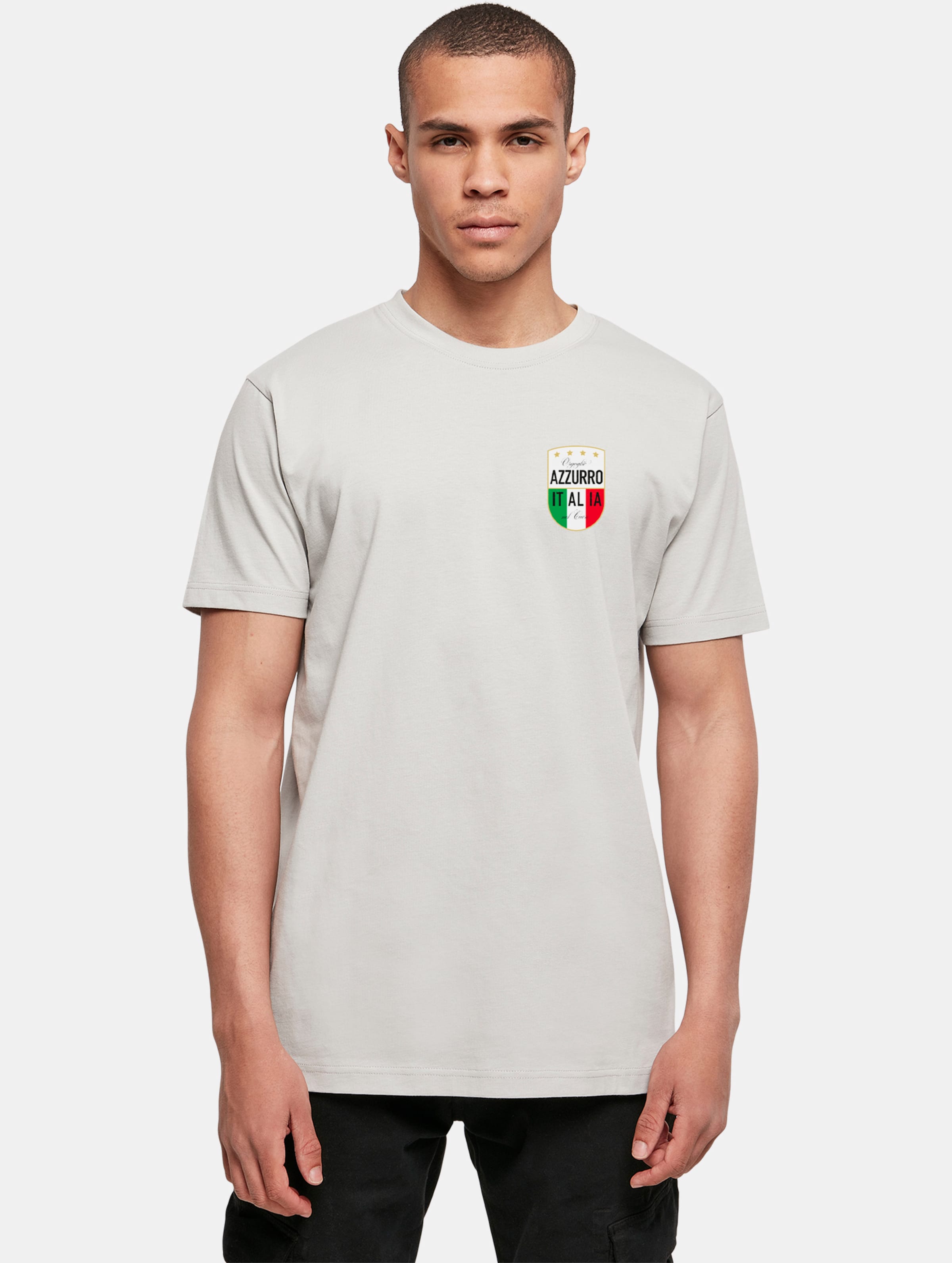 Mister Tee Azurro Italia Crest