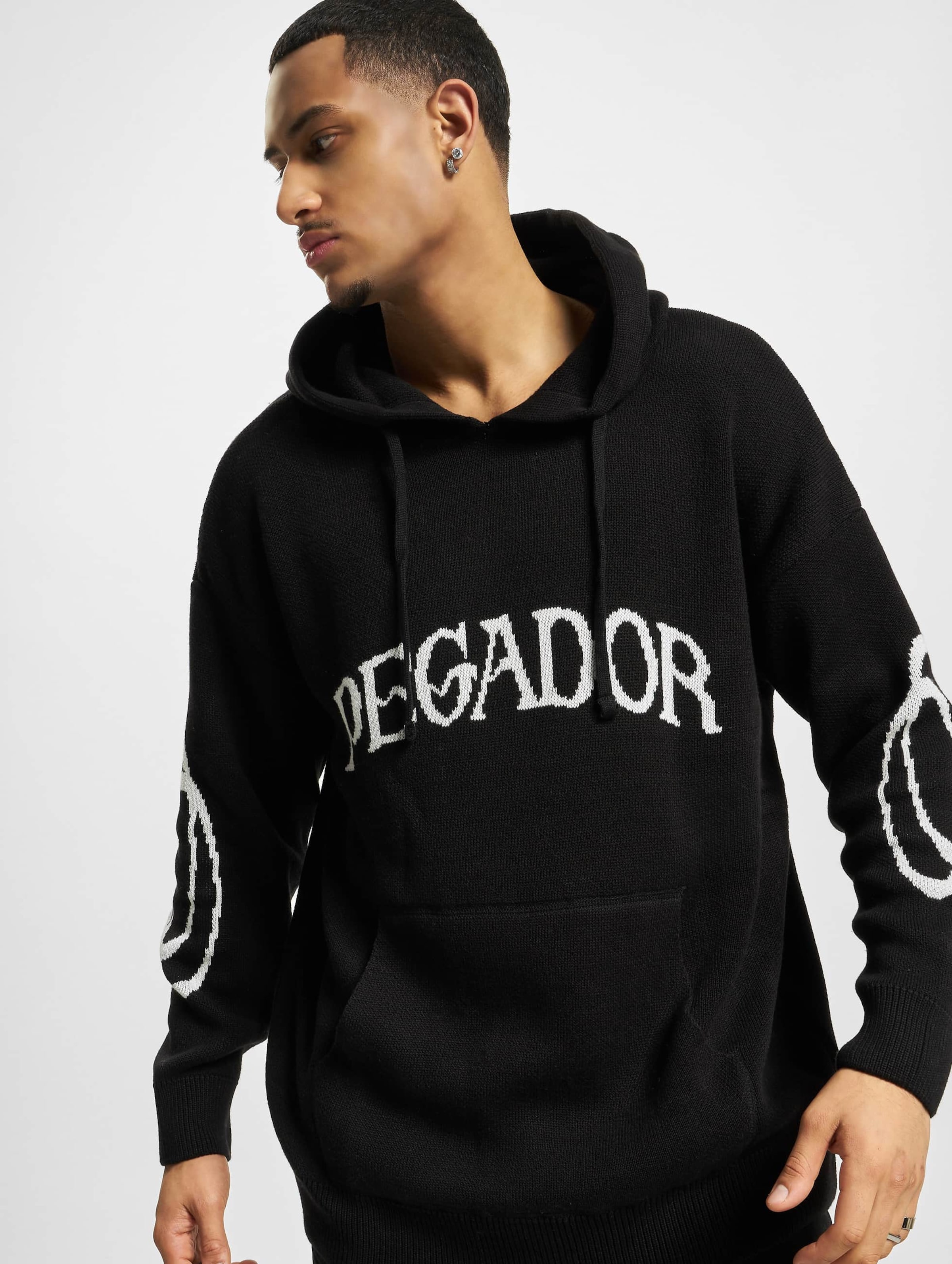 PEGADOR Kyle Knit Oversized Hoodie