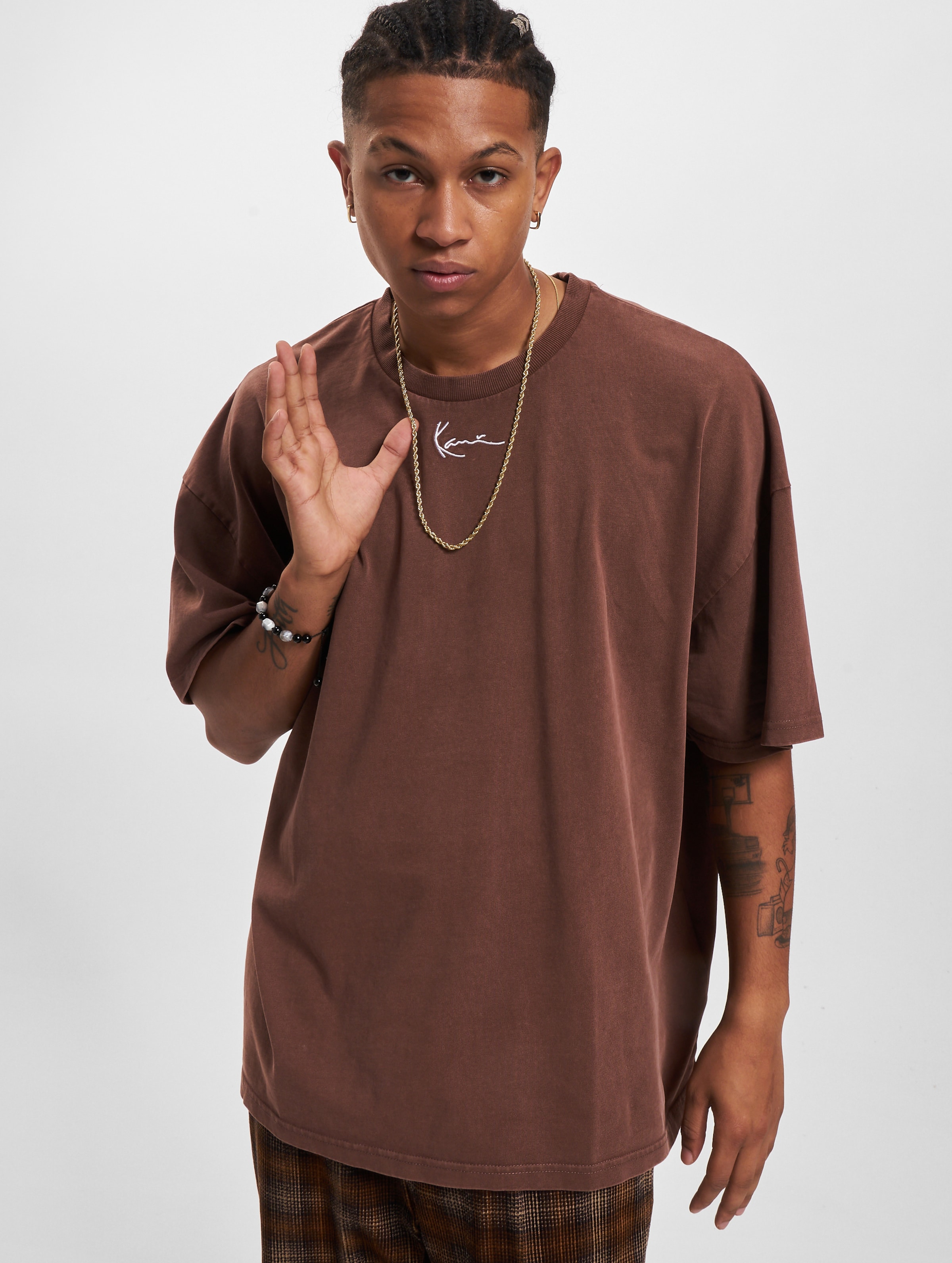 Karl Kani Small Signature Heavy Jersey Washed Boxy T-Shirt