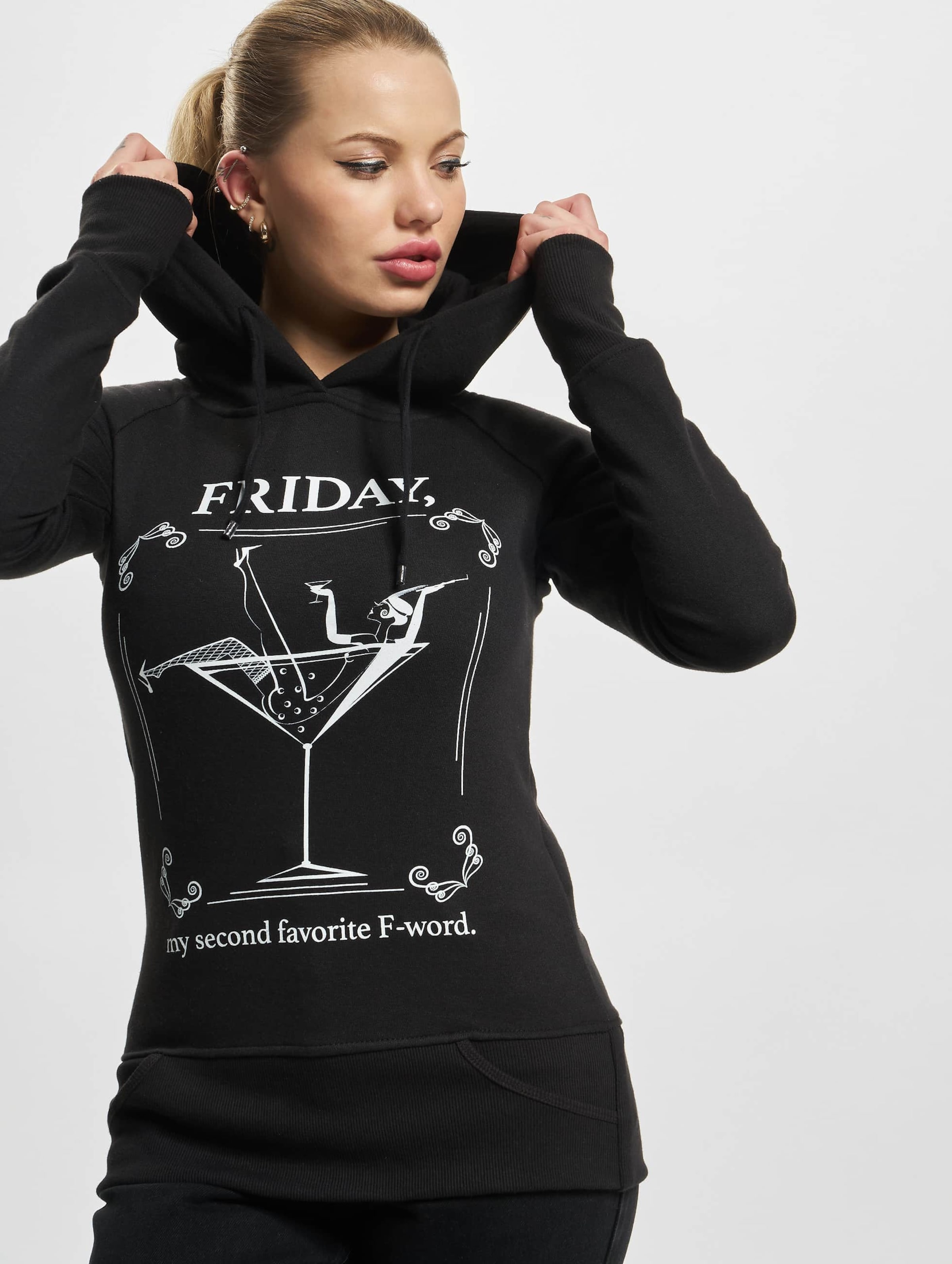 Mister Tee Ladies F-Word Hoodie