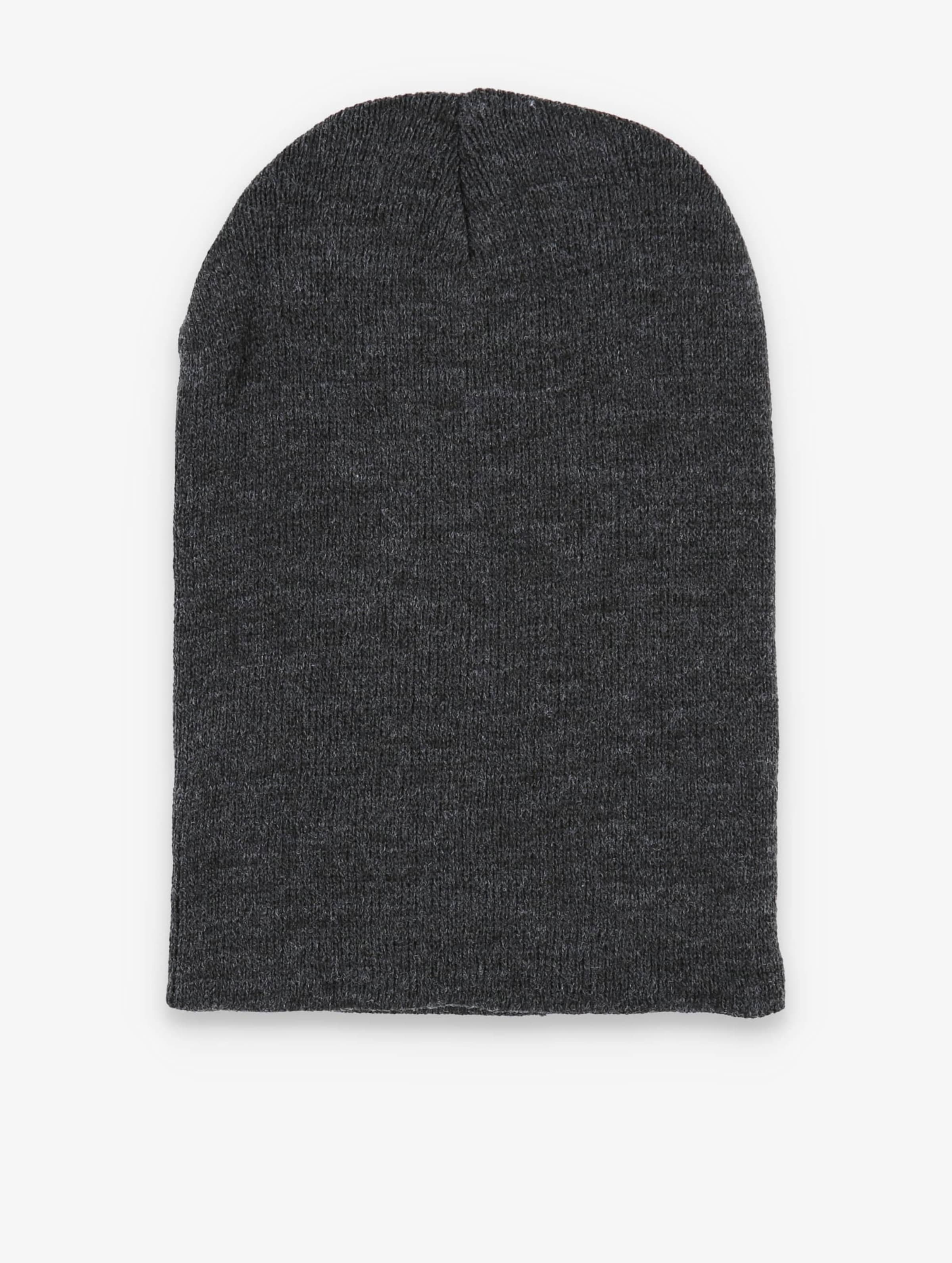 MSTRDS Masterdis Basic Flap Long Beanie Heather