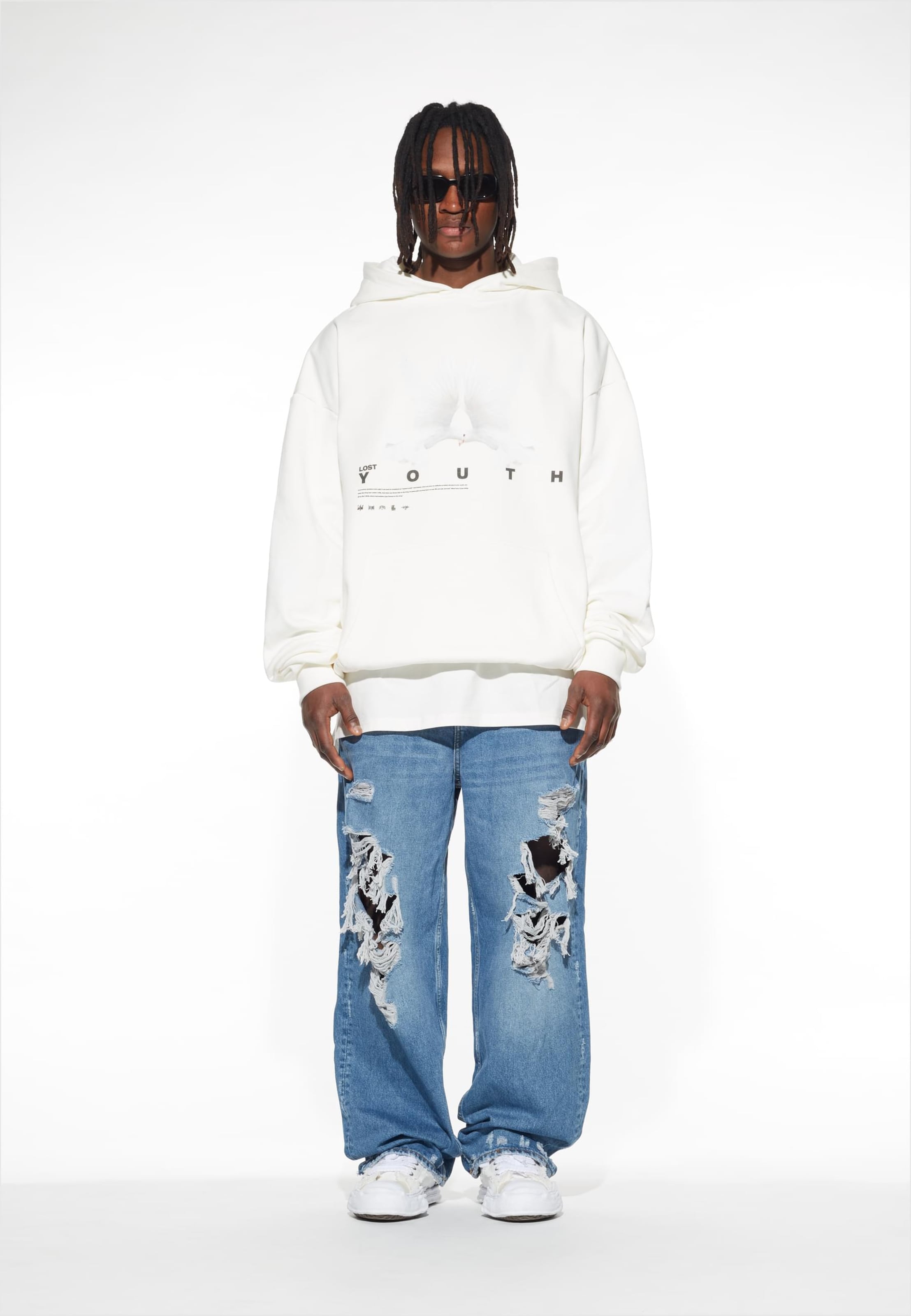Lost Youth LY HOODY DOVE