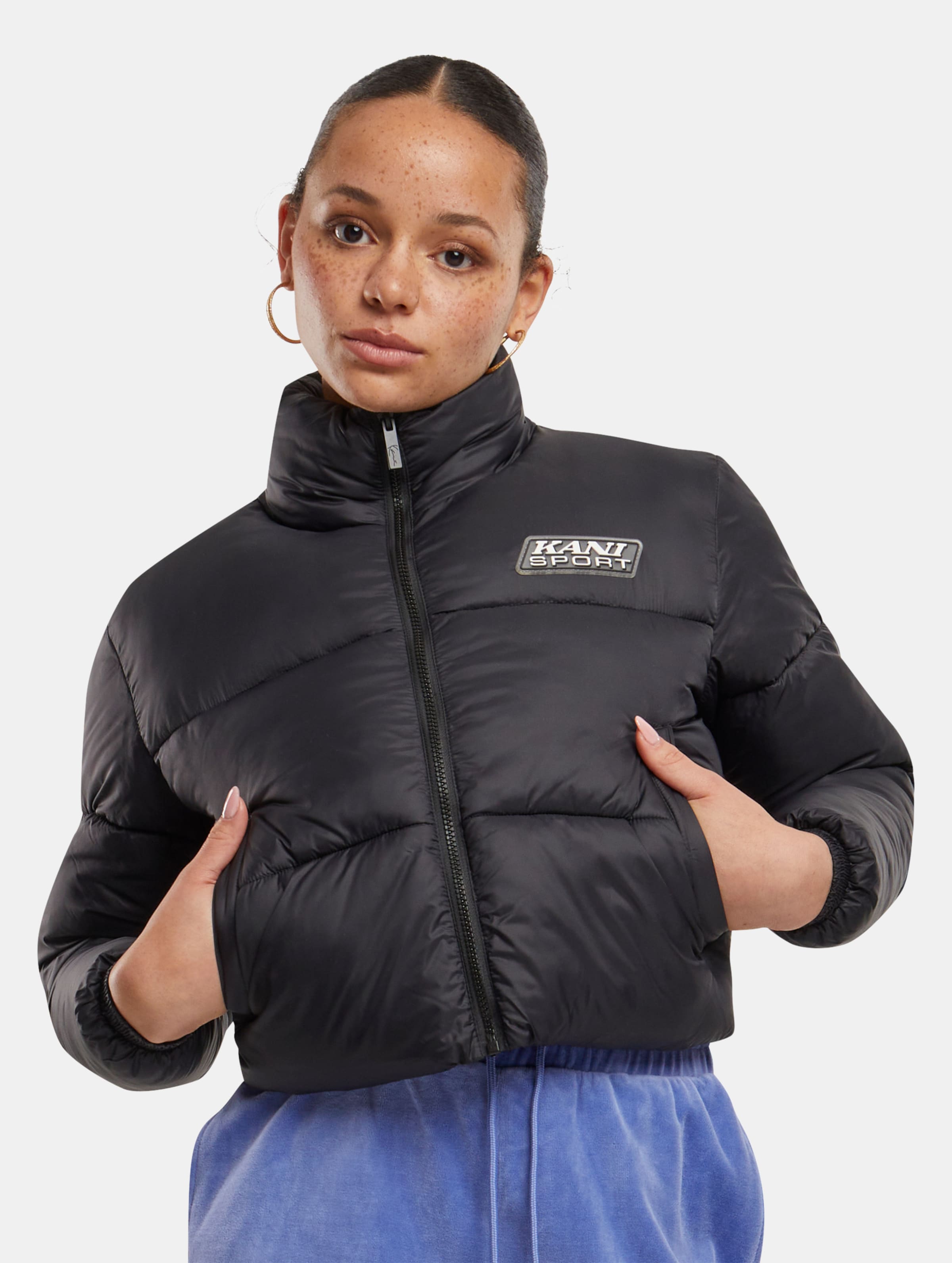 Karl Kani Sport Patch Crop Puffer Jacket