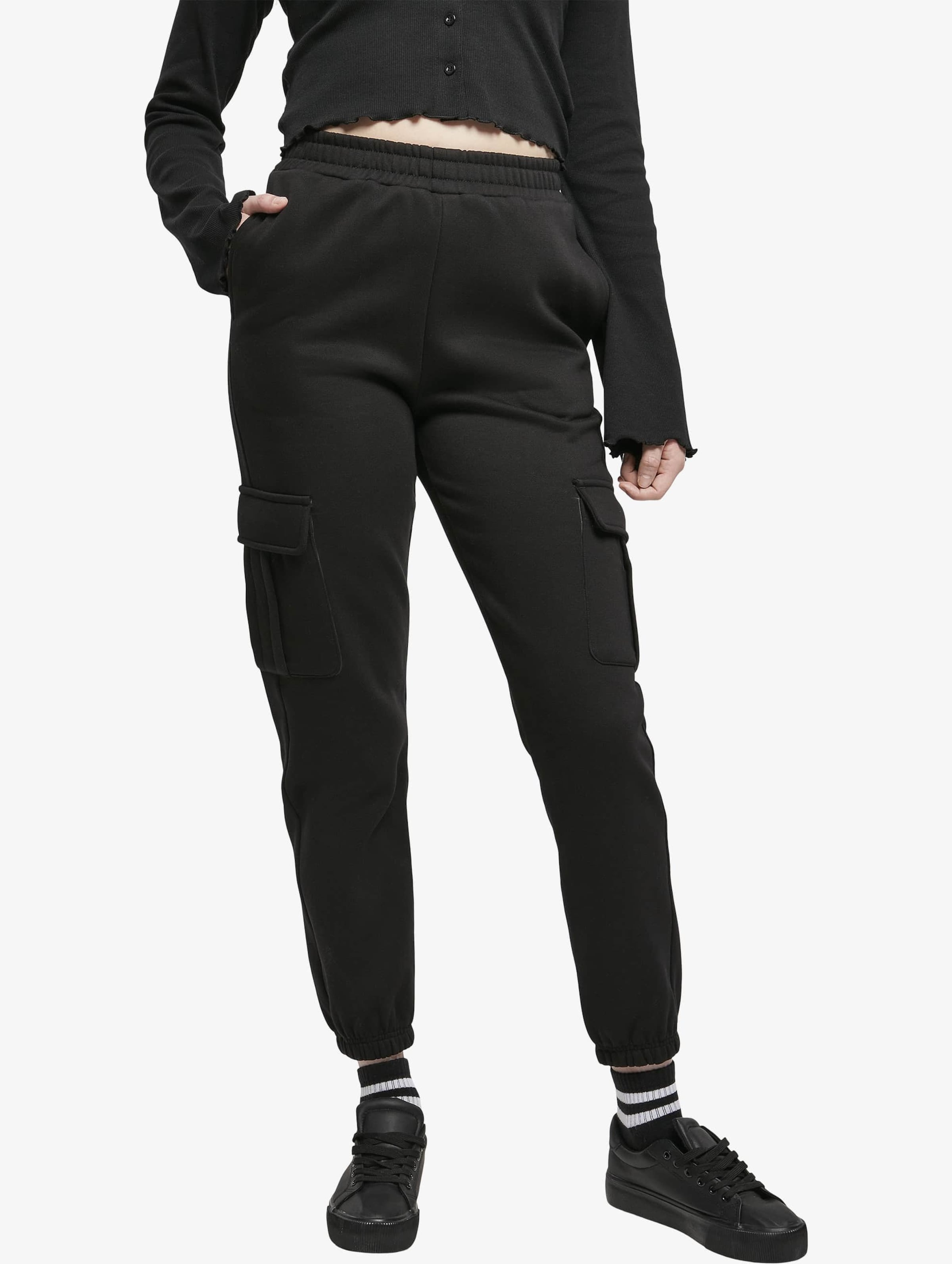 Urban Classics Ladies High Waist Cargo Sweat Pants