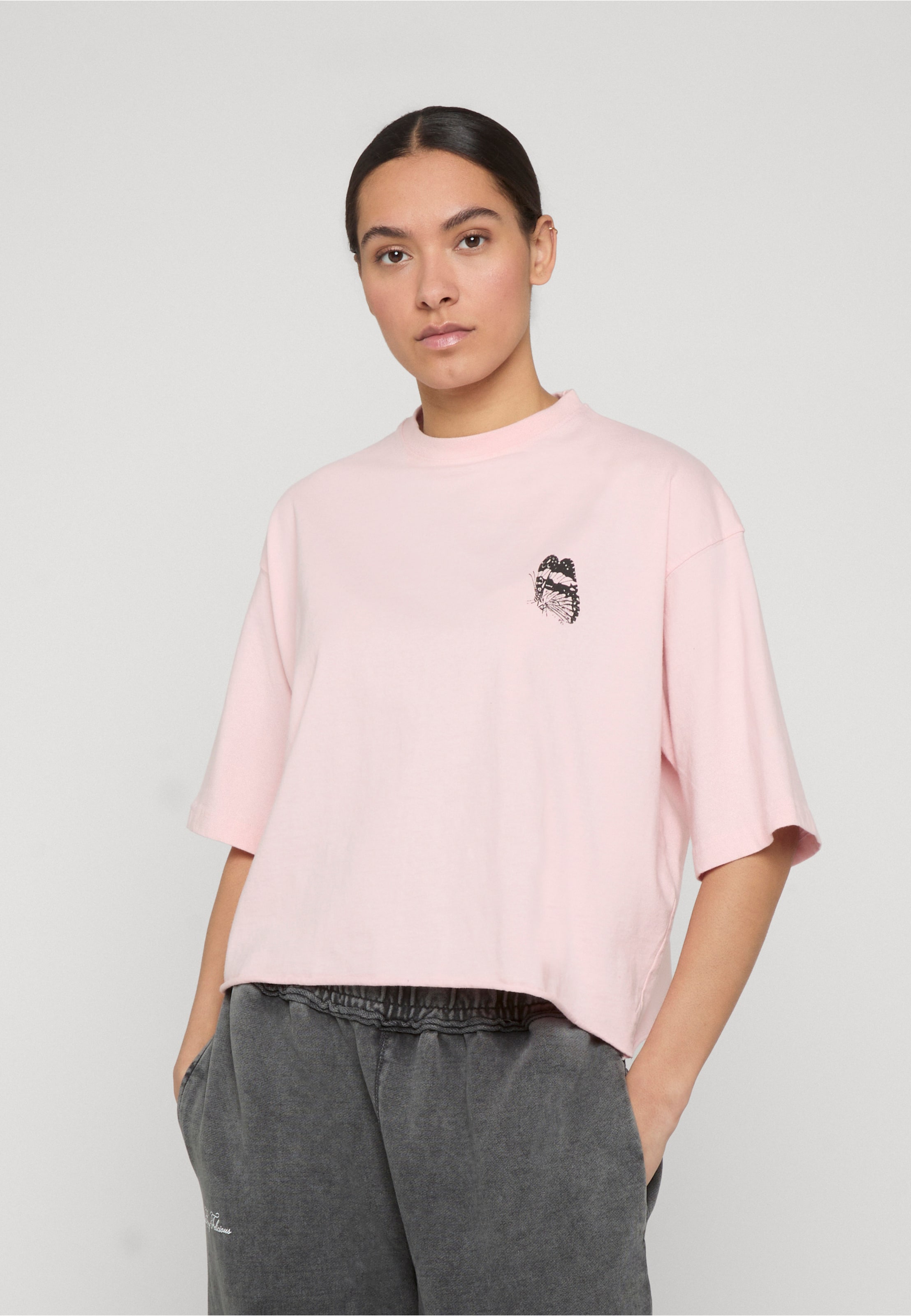 Felicious Cropped destroyed Tee
