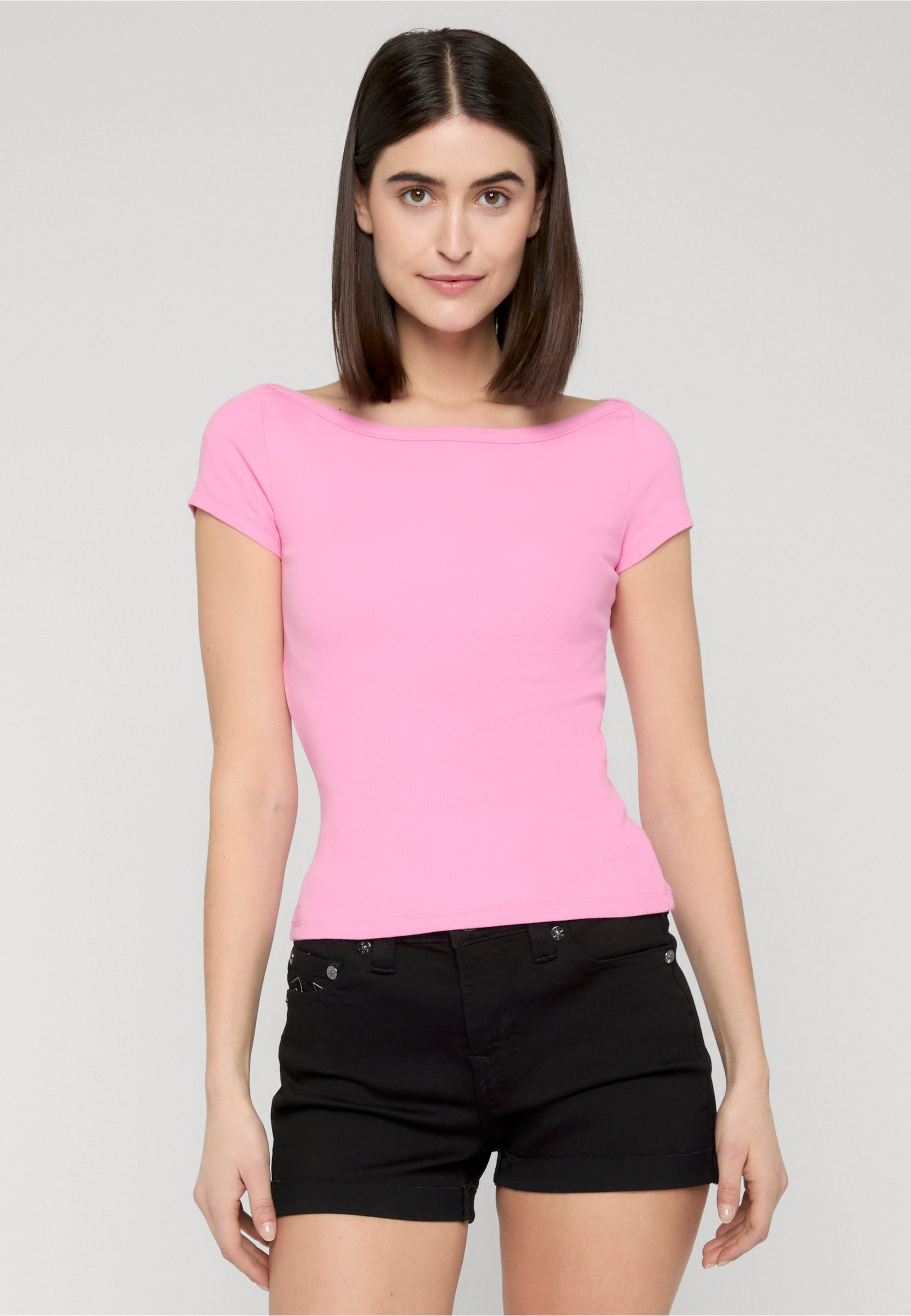Noisy May NMMAYA S/S BOATNECK TOP NOOS