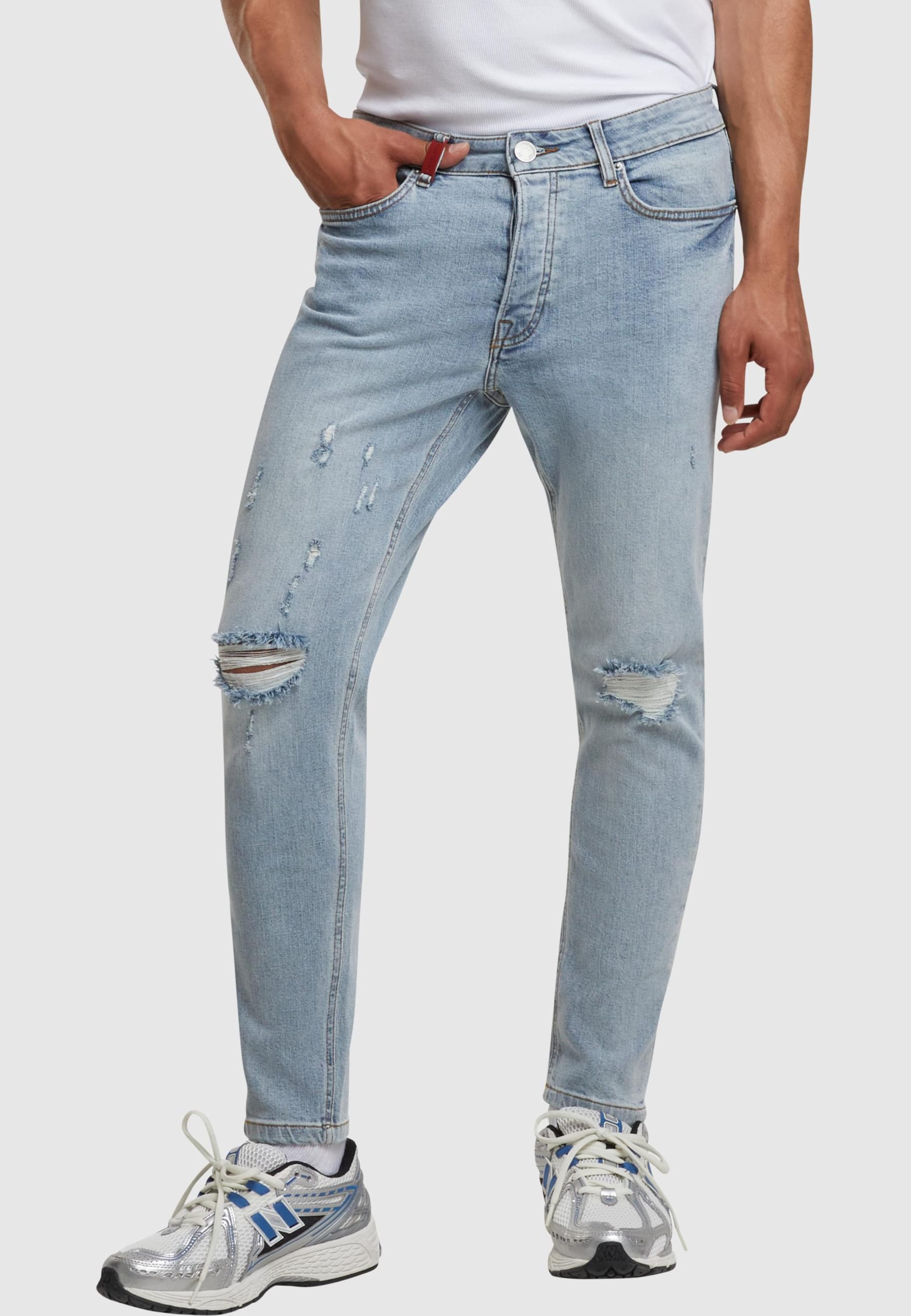 2Y Premium Destroyed Slim Fit Denim