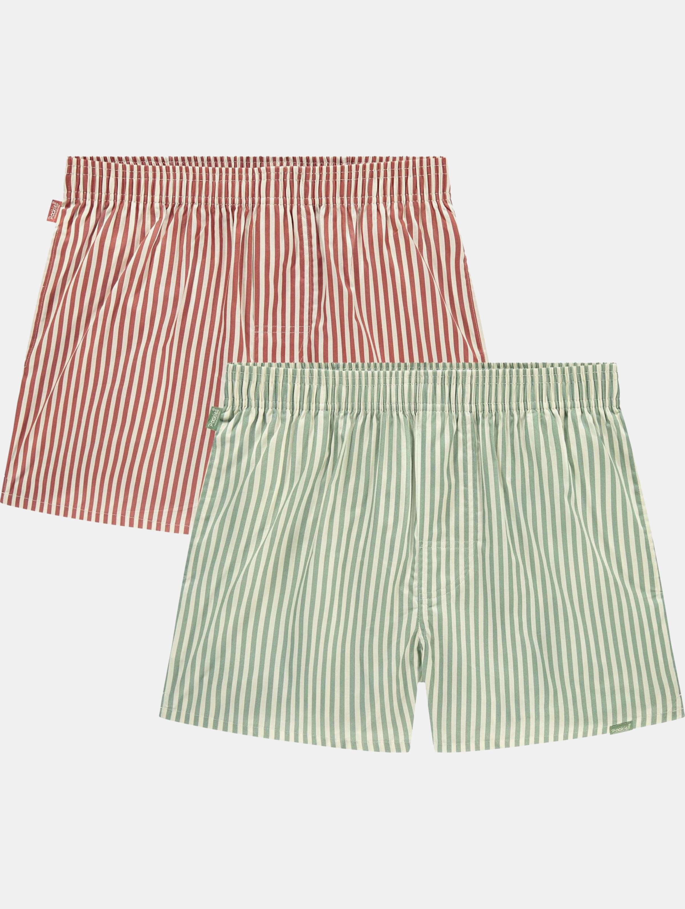 Pockies 2-Pack - Striped Boxers