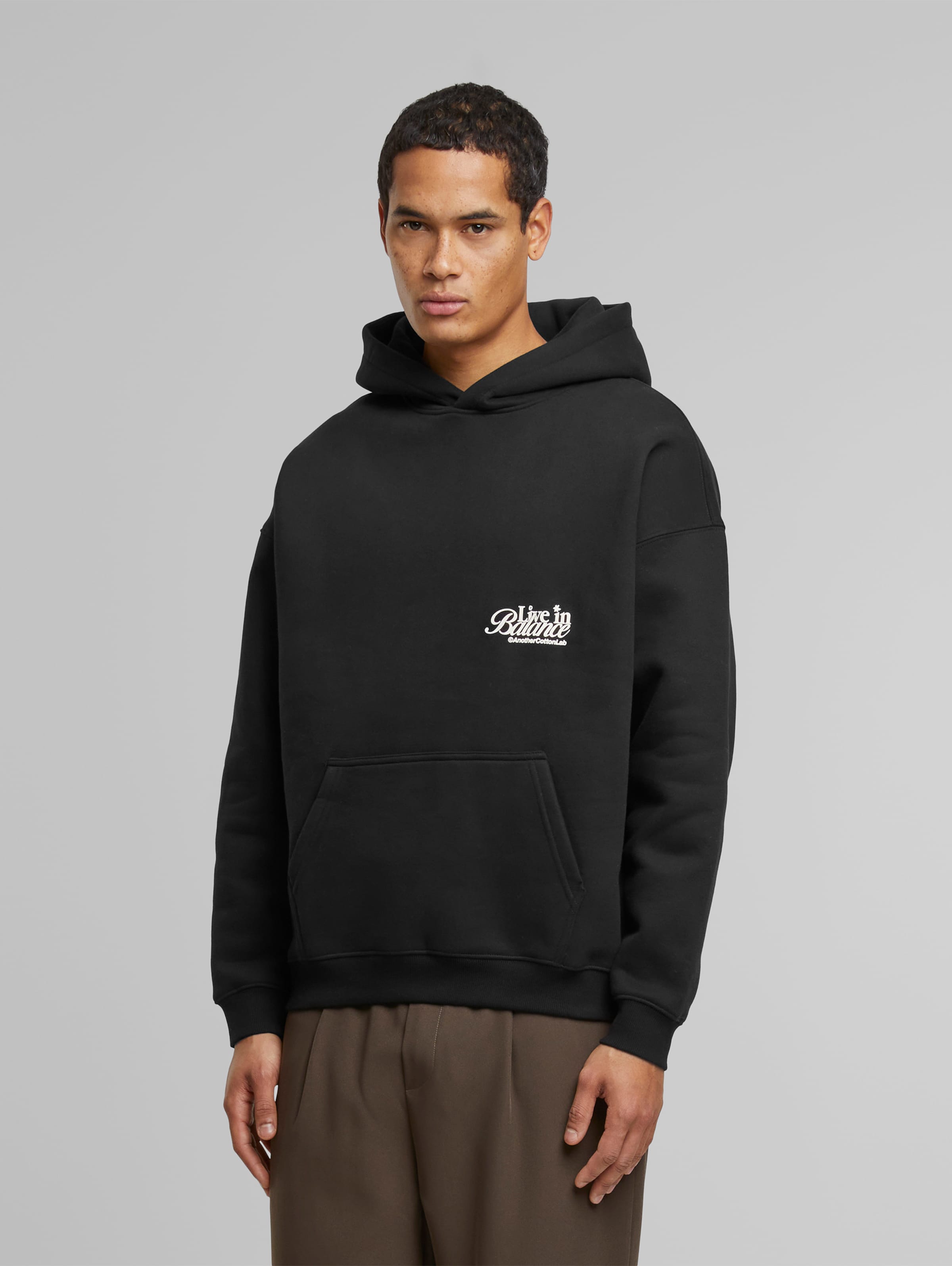 Another Cotton Lab Live in Balance Heavy Oversized Hoodie