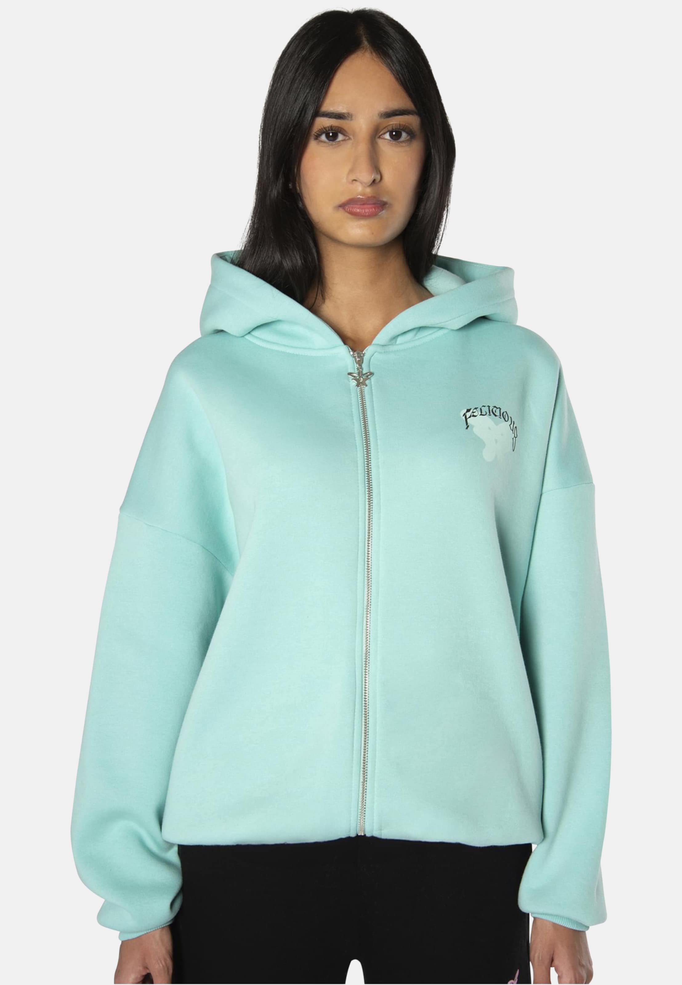 Felicious FELI Regular Zip Hoodie Lucky Girl