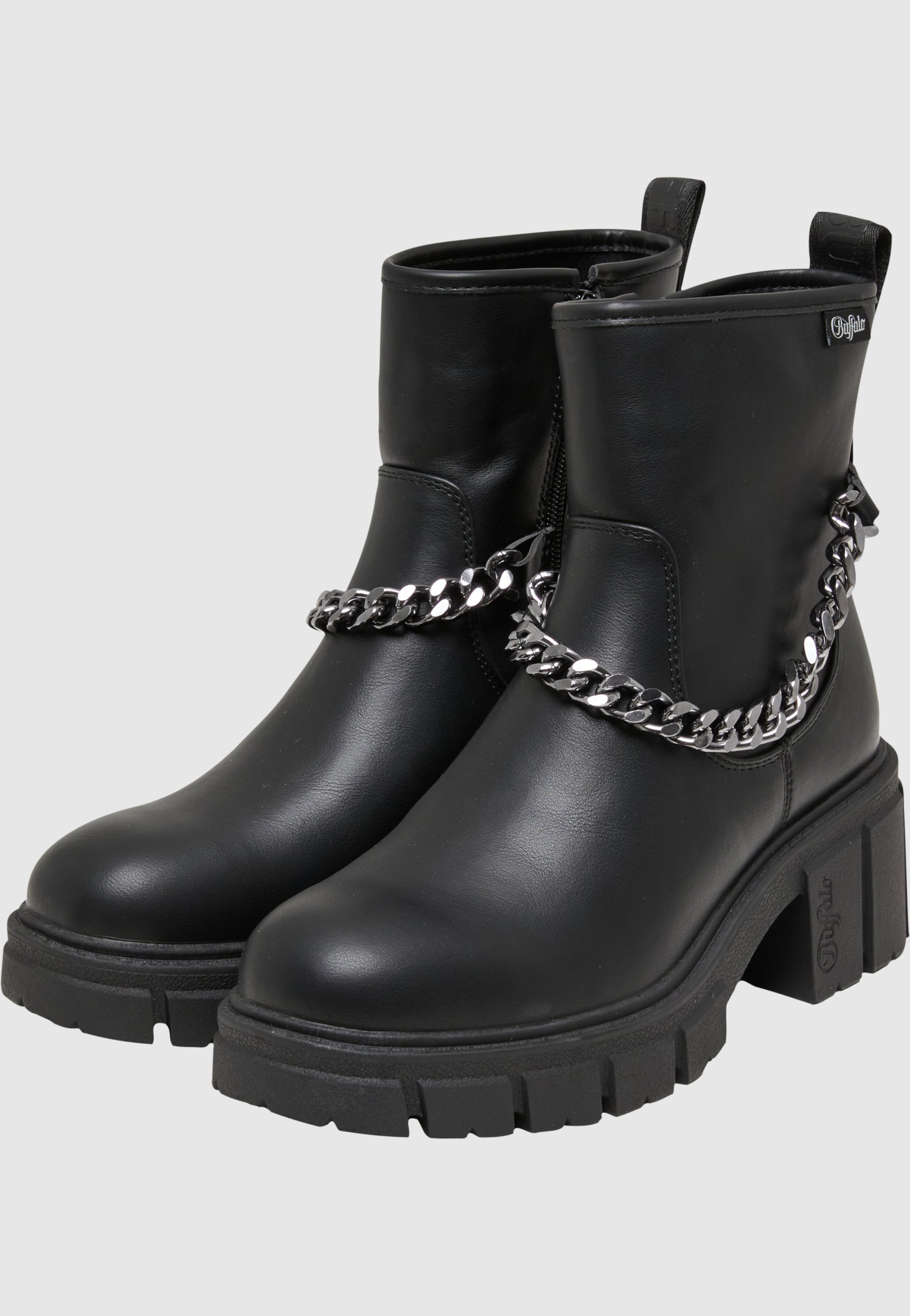 Buffalo ZORA SOCK BOOTIE CHAIN - VEGAN NAPPA
