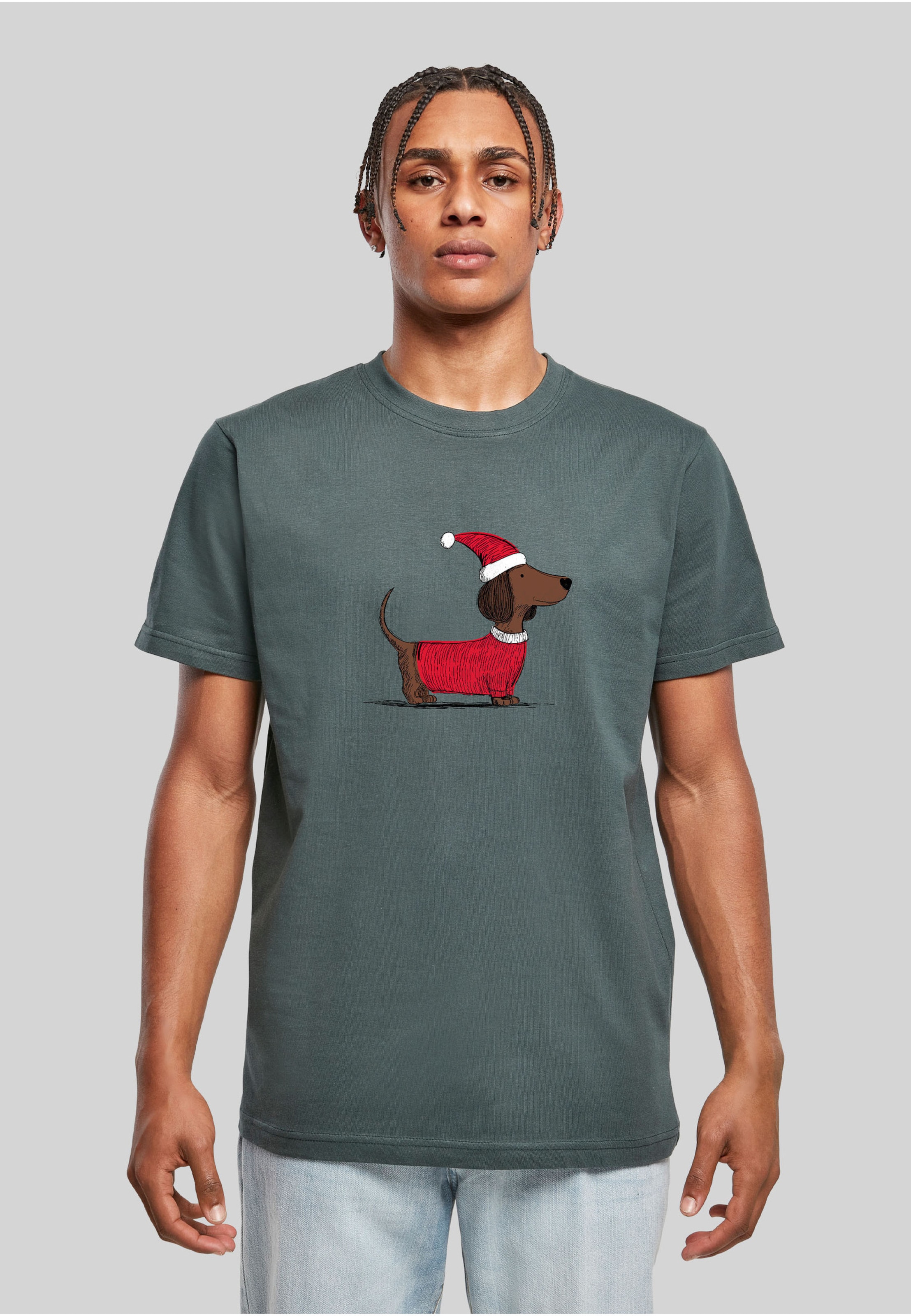 Mister Tee Christmas Dackel