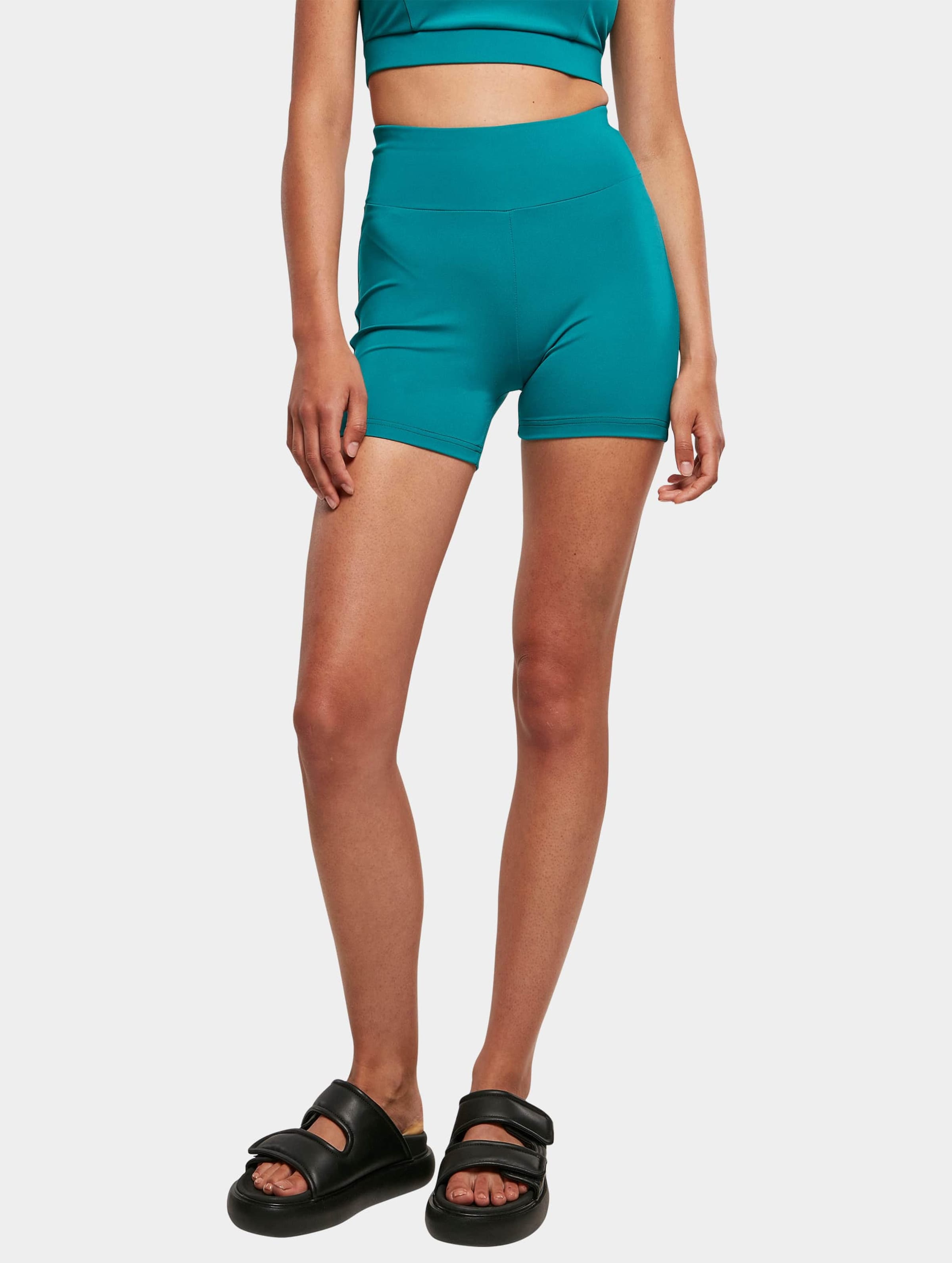 Urban Classics Ladies Recycled High Waist Cycle Hot Pants