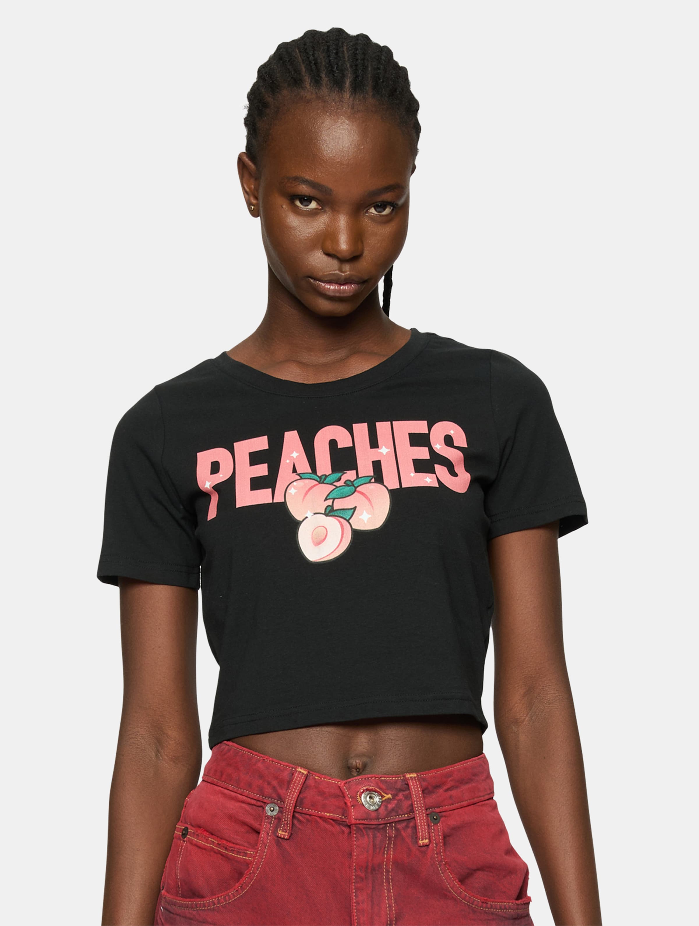Miss Tee Peaches Cropped
