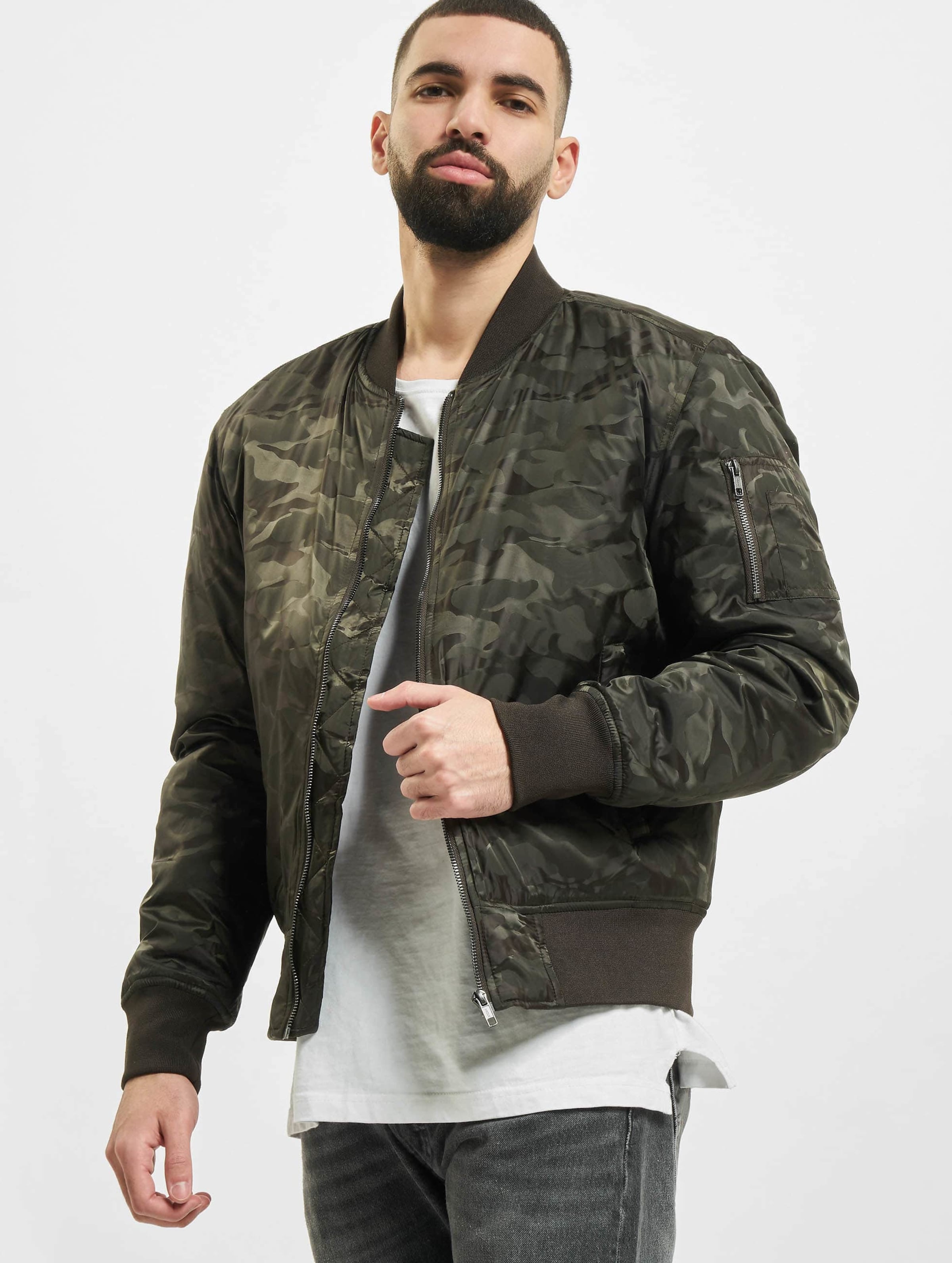 Urban Classics Tonal Camo Bomber Jacket