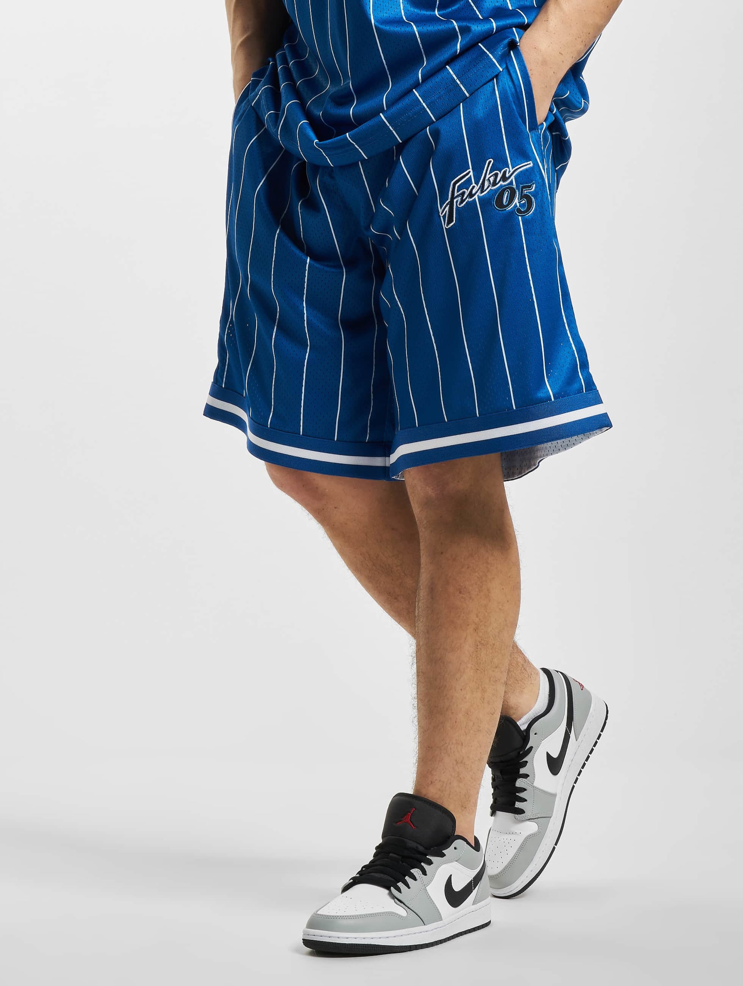 FM232-013-2 FUBU Retro Pinstripe Short